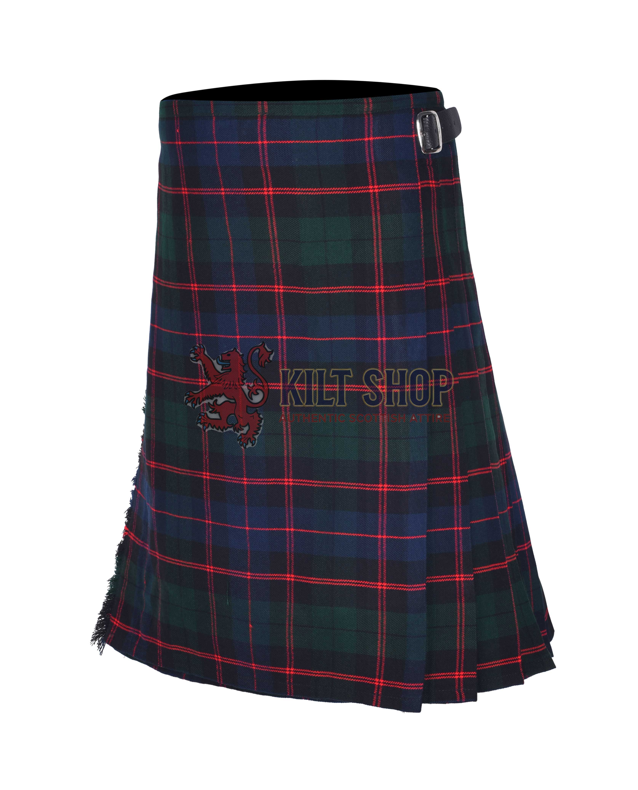 Guthire Modern Tartan 8 Yard Kilt - Image 3