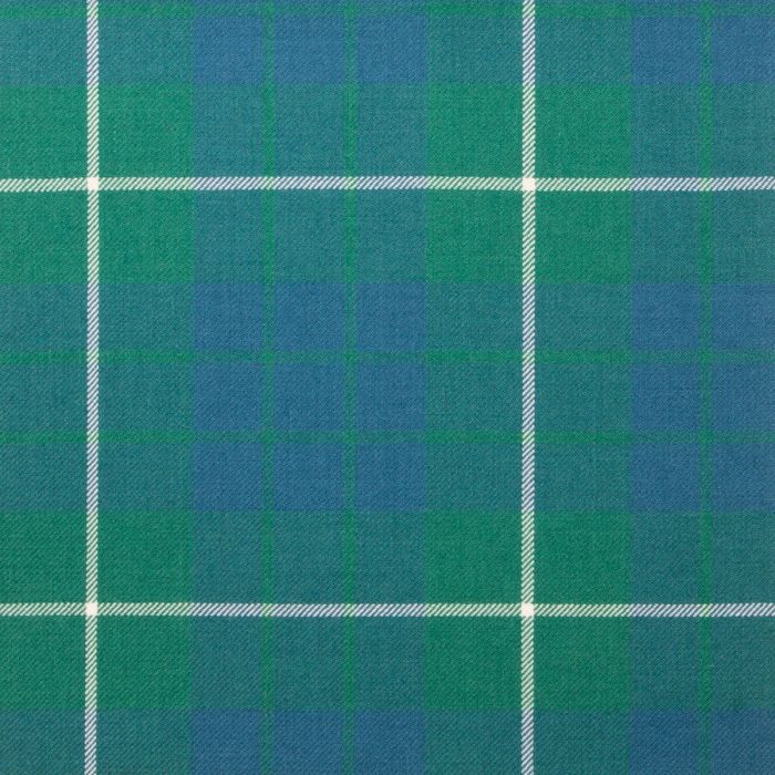 Hamilton Green Ancient Tartan Fabric