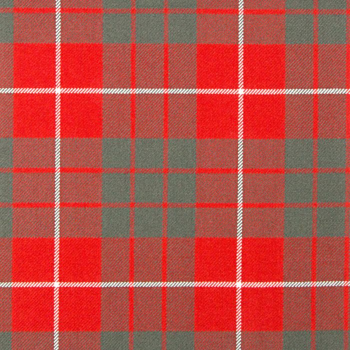 Hamilton Red Weathered Tartan Fabric