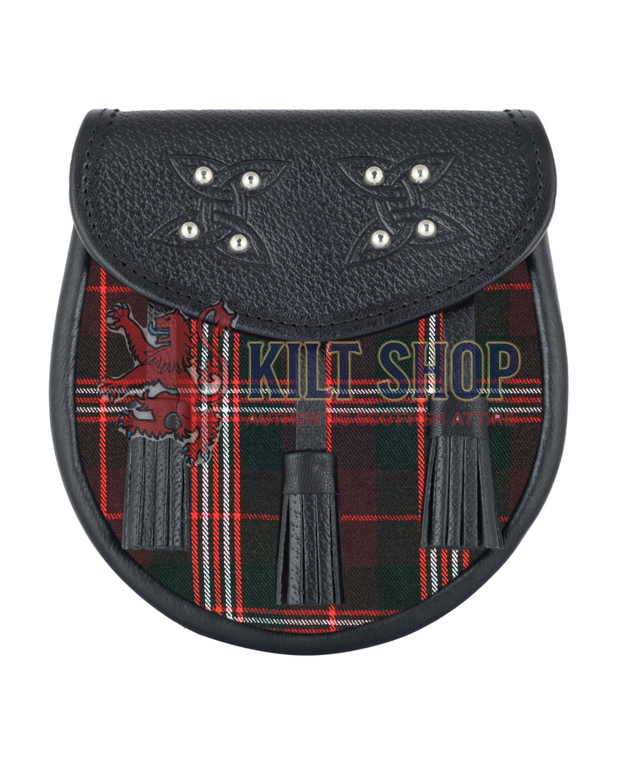 Men's Scottish Hunting Scott Tartan Sporran