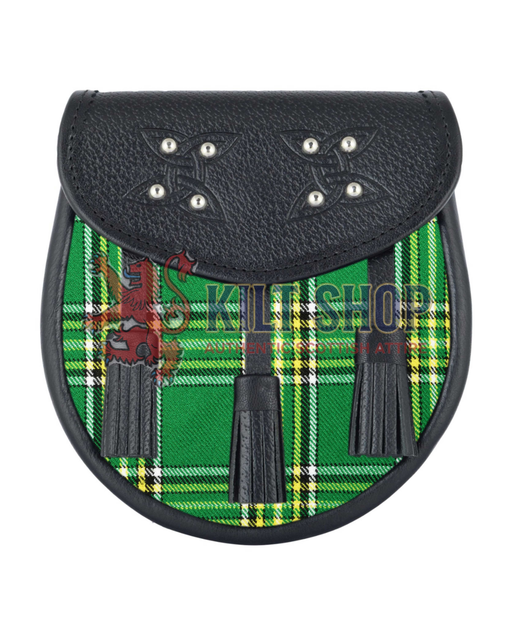 Men's Scottish Irish Tartan Sporran