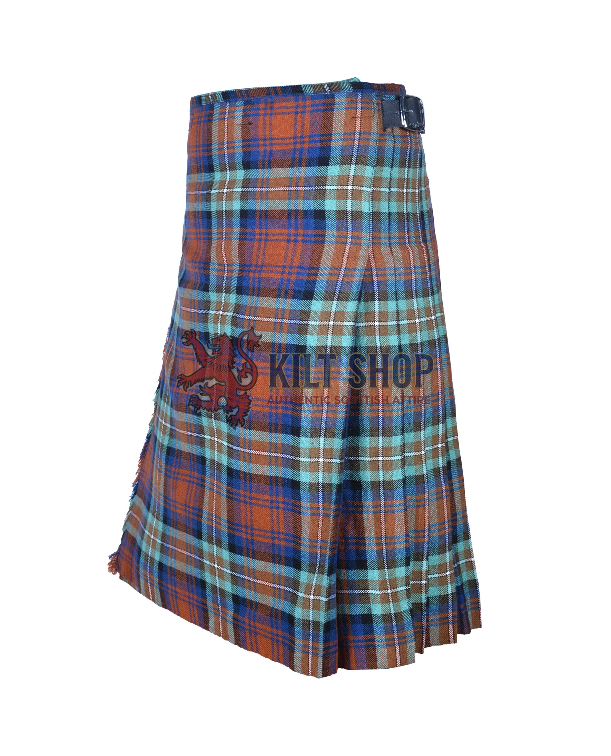 Irn Bru Tartan 8 Yard Kilt - Image 3
