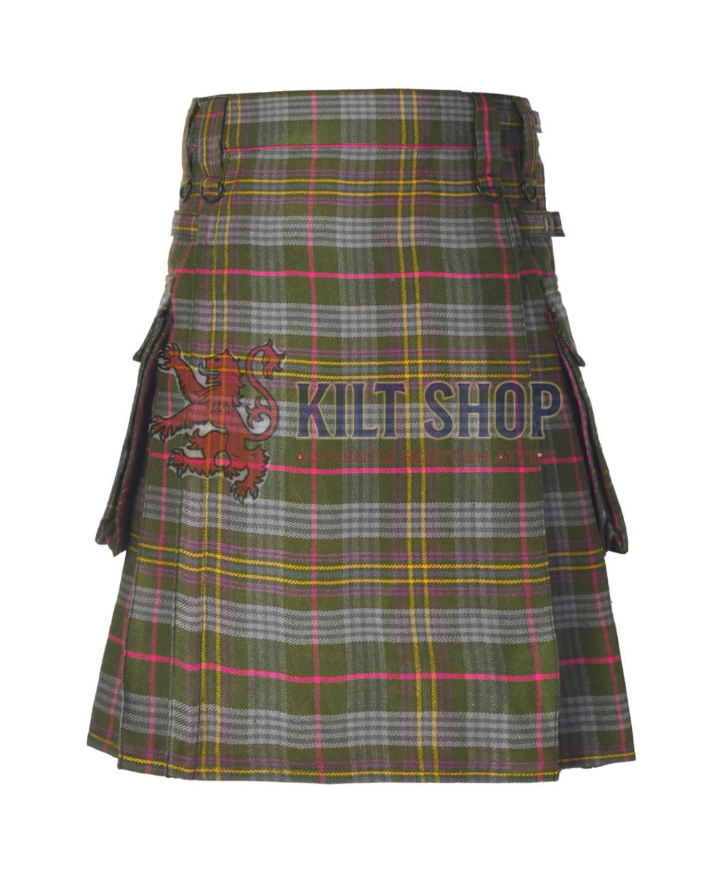 Kennedy Weathered Tartan Utility Kilt