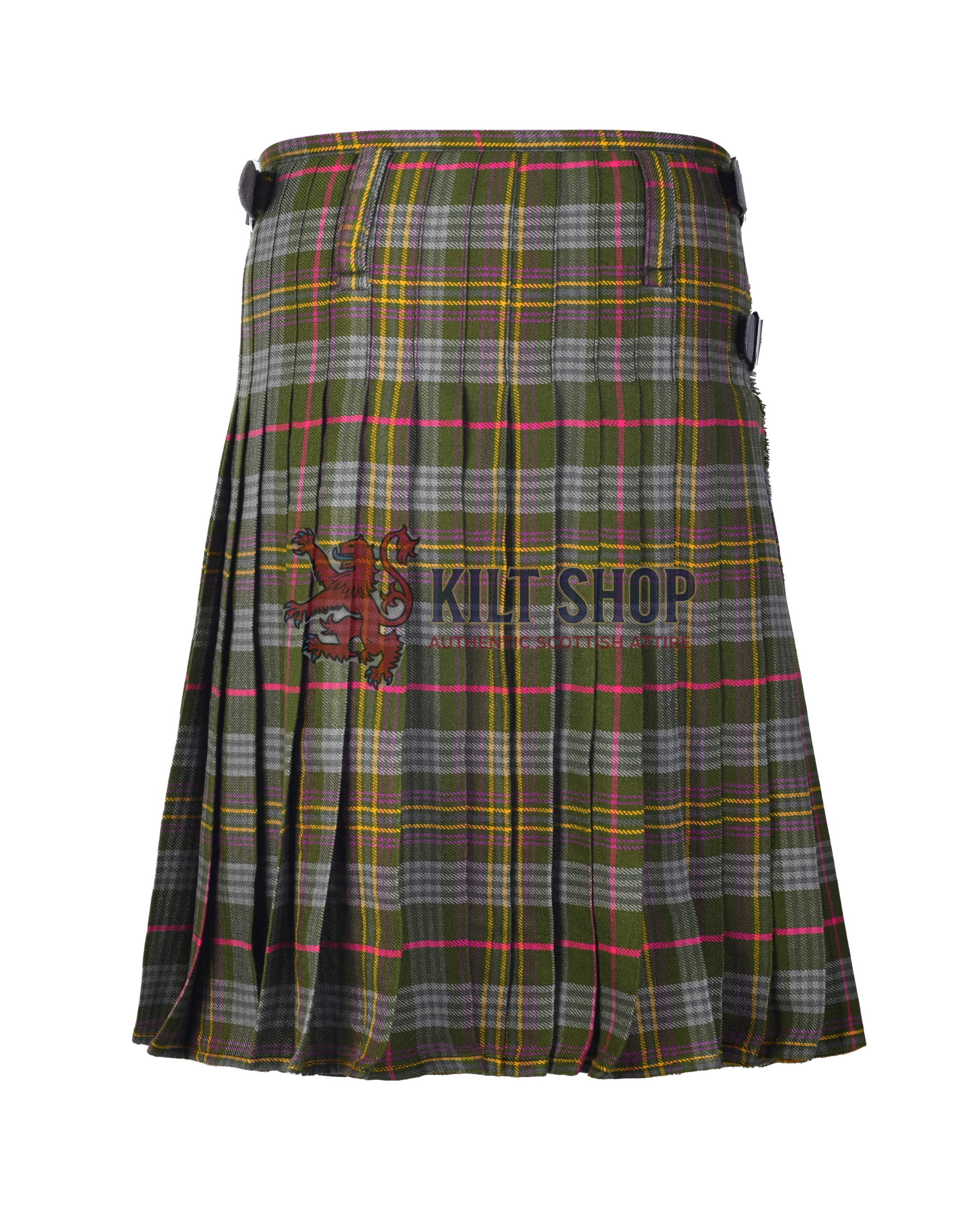 Kennedy Weathered Tartan 8 Yard Kilt