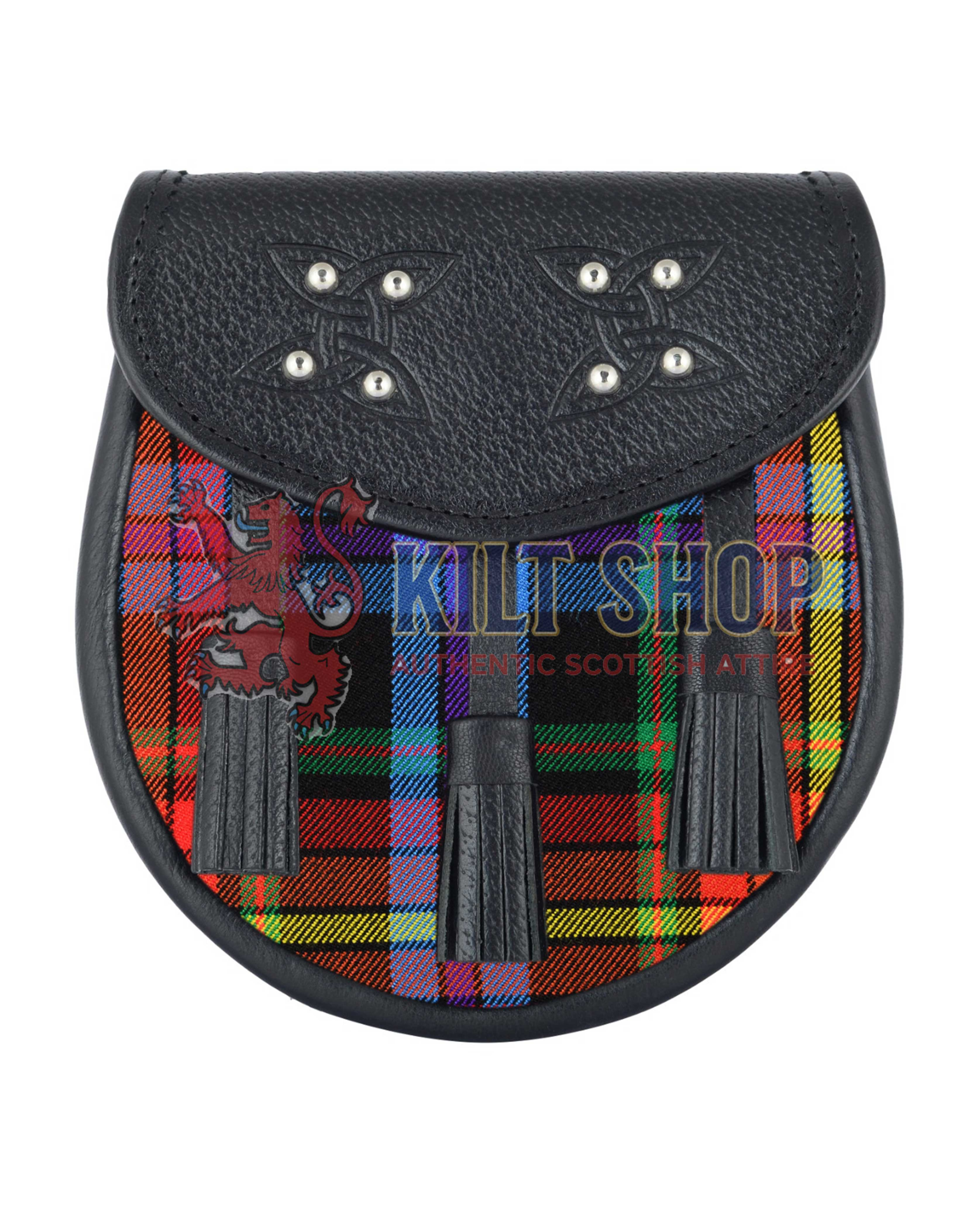 Men's Scottish LGBTQ Pride Tartan Sporran