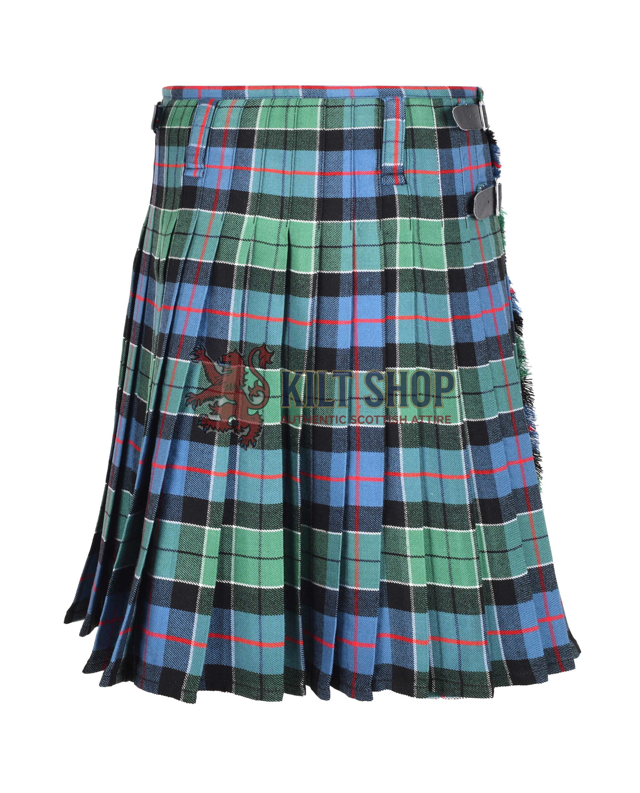 Leslie Green Tartan 8 Yard Kilt