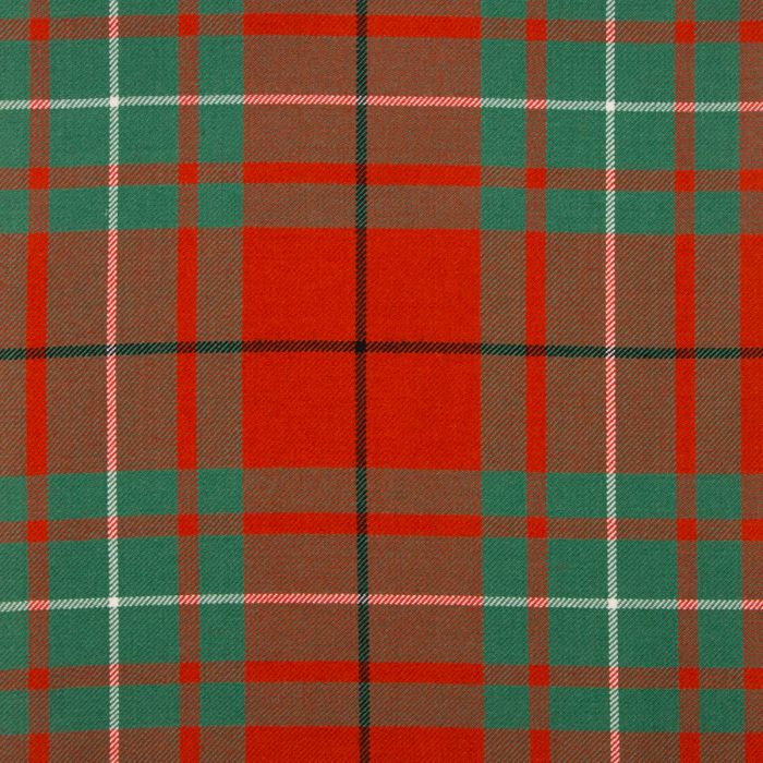 MacAuley Red Ancient Tartan Fabric