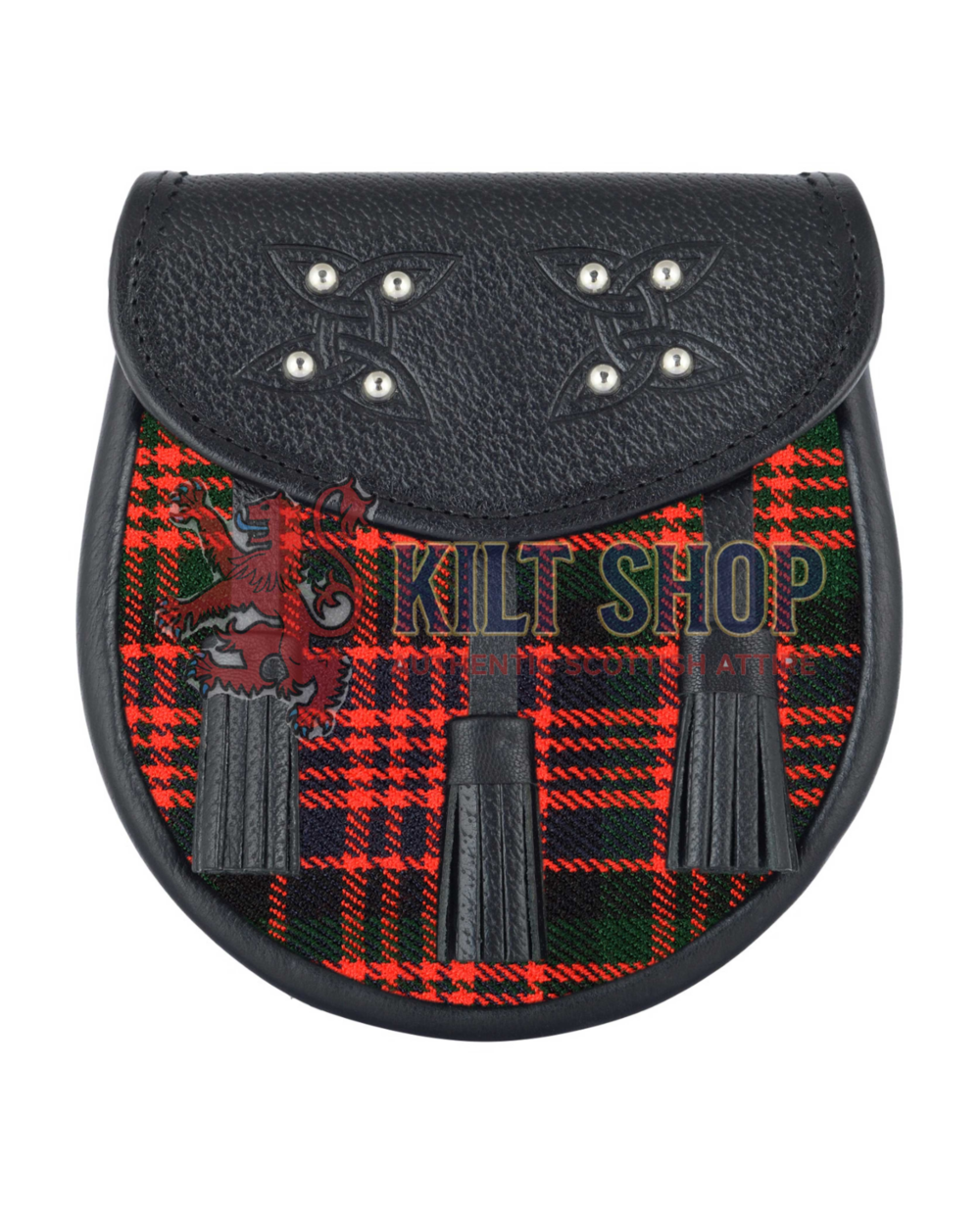 Men's Scottish Macdonald Tartan Sporran