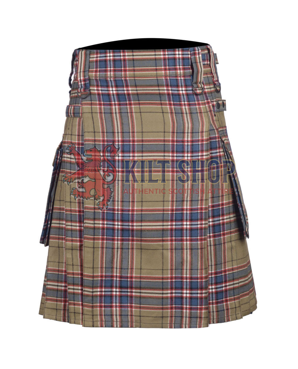 Macfarlane Hunting Ancient Weathered Tartan Utility Kilt