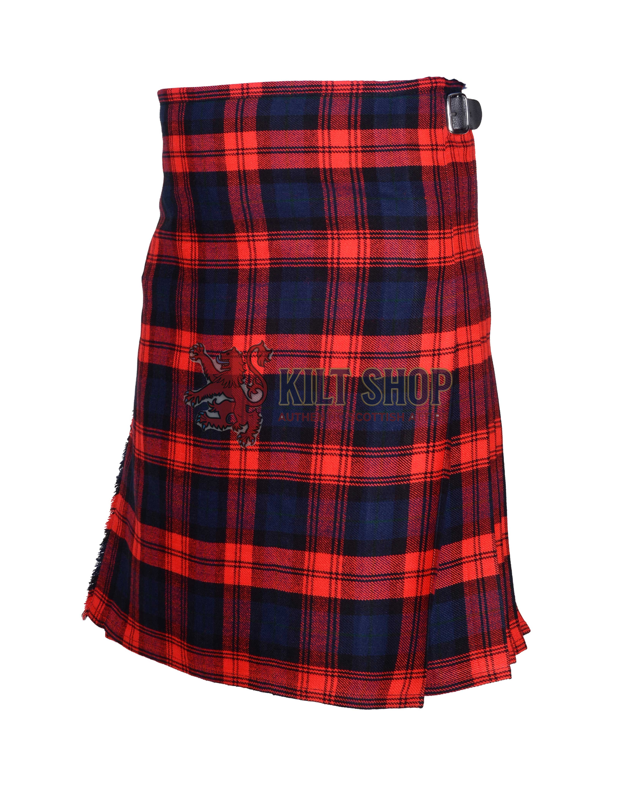 Machlachlan Tartan 8 Yard Kilt - Image 3