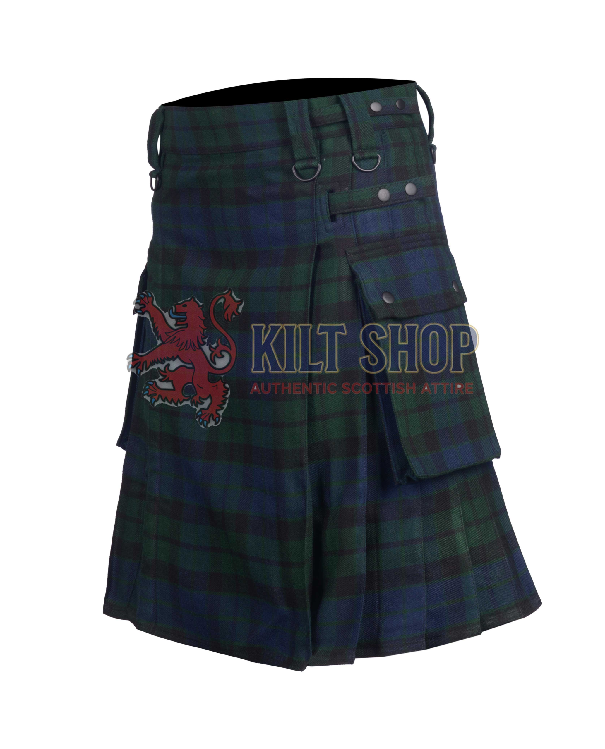 Mackay Modern Tartan Utility Kilt - Image 3