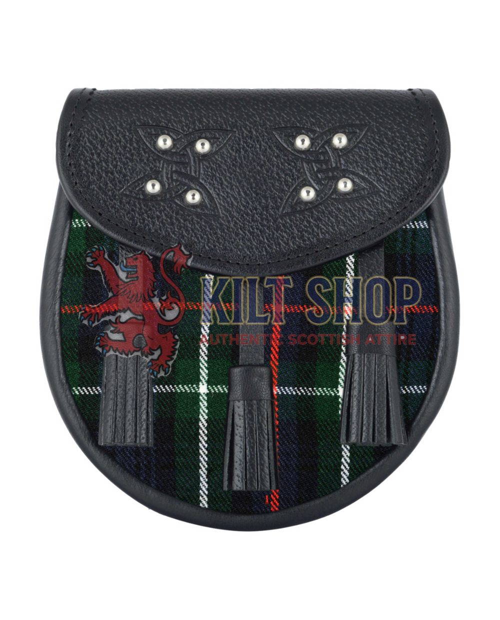 Men's Scottish Mackenzie Tartan Sporran