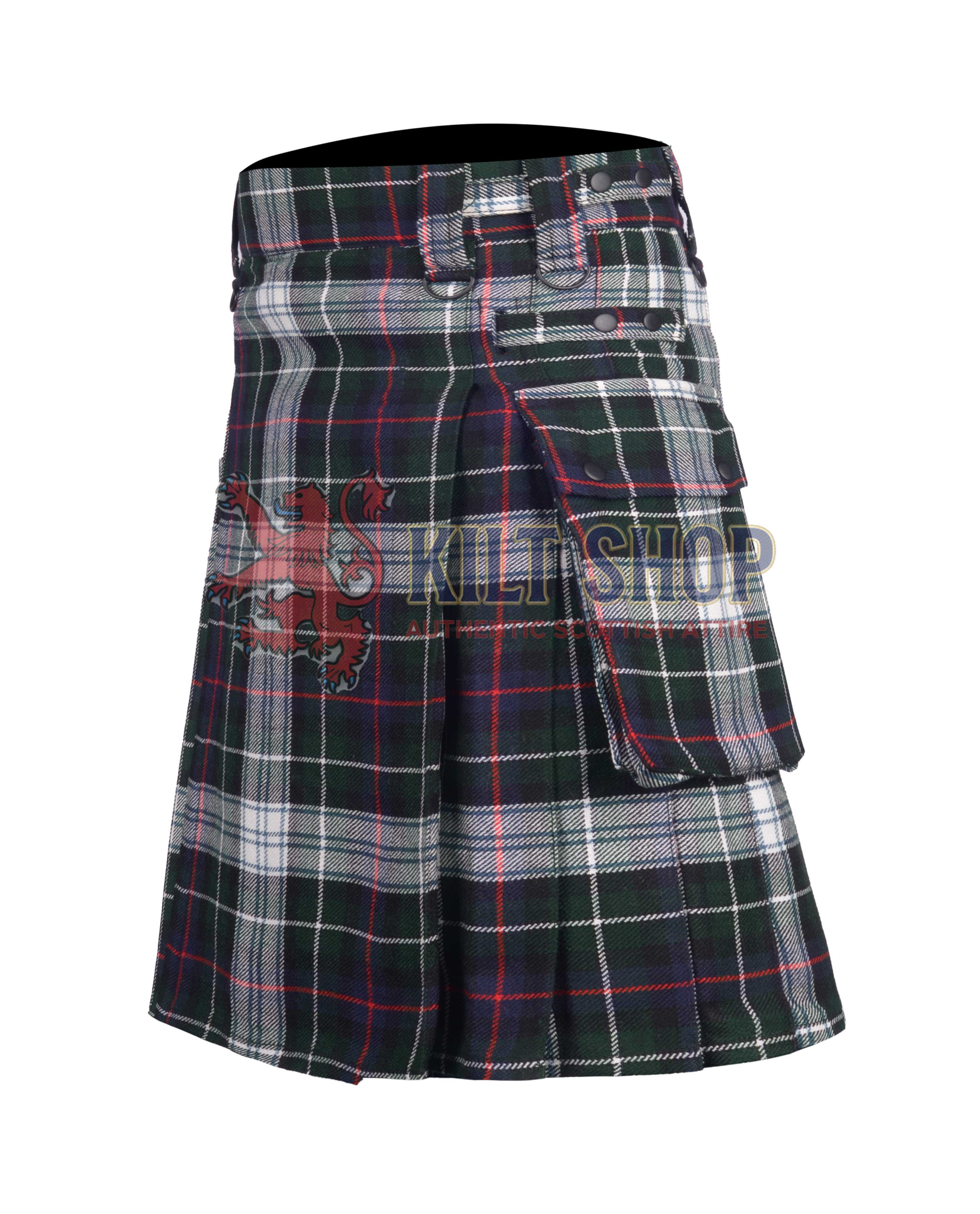 Mackenzie Dress Tartan Utility Kilt - Image 3