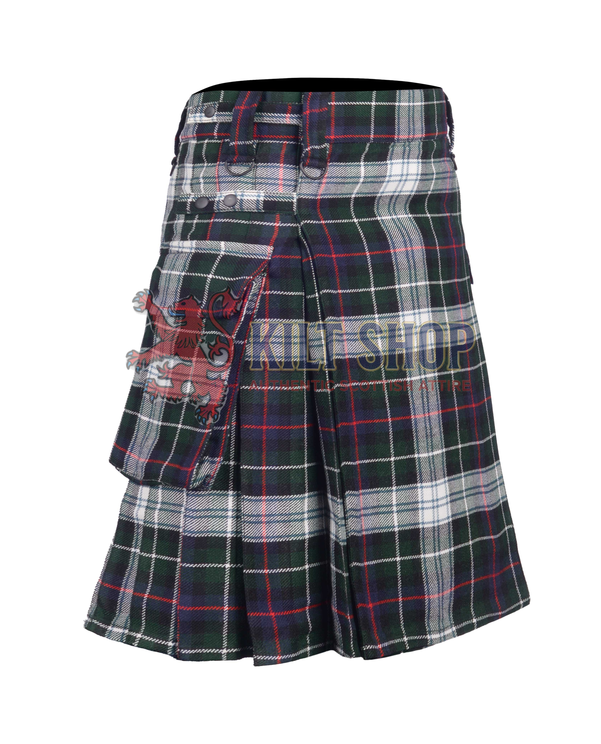 Mackenzie Dress Tartan Utility Kilt - Image 2