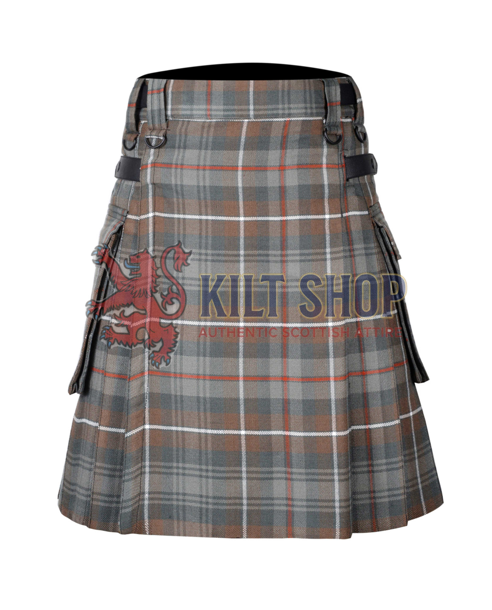 Mackenzie Weathered Tartan Utility Kilt