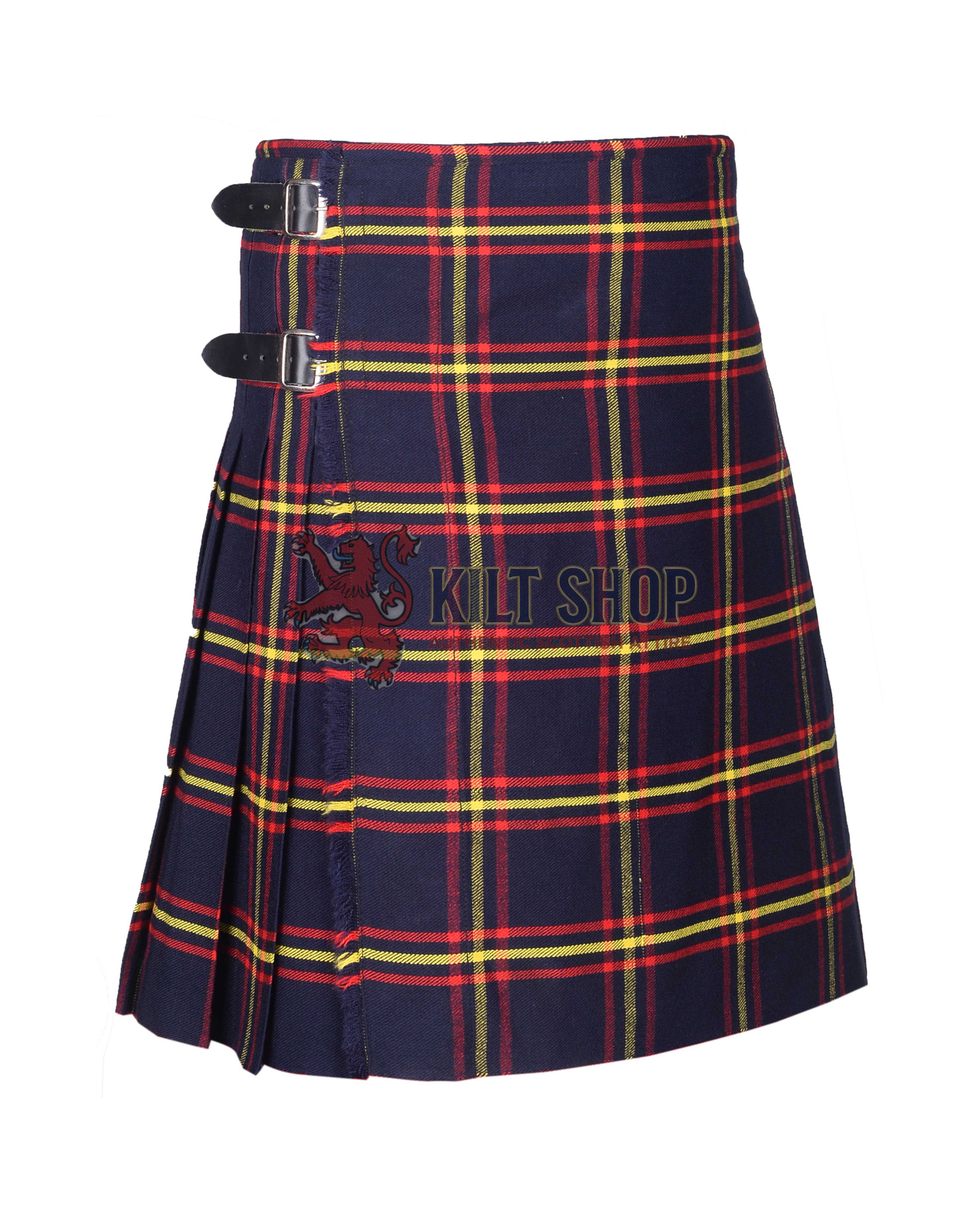 Maclain of Lochbui Modern Tartan 8 Yard Kilt - Image 2