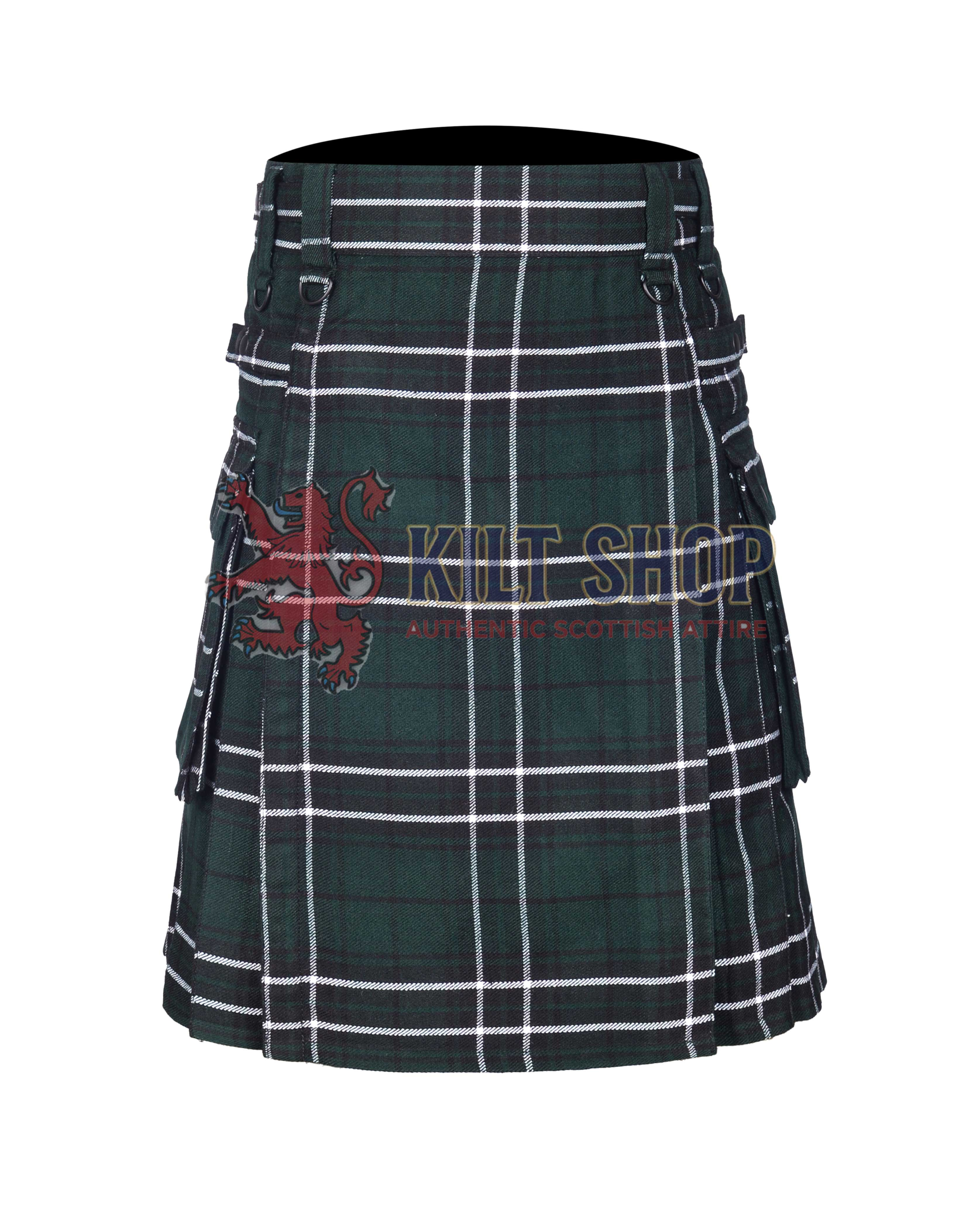 Maclean Hunting Tartan Utility kilt