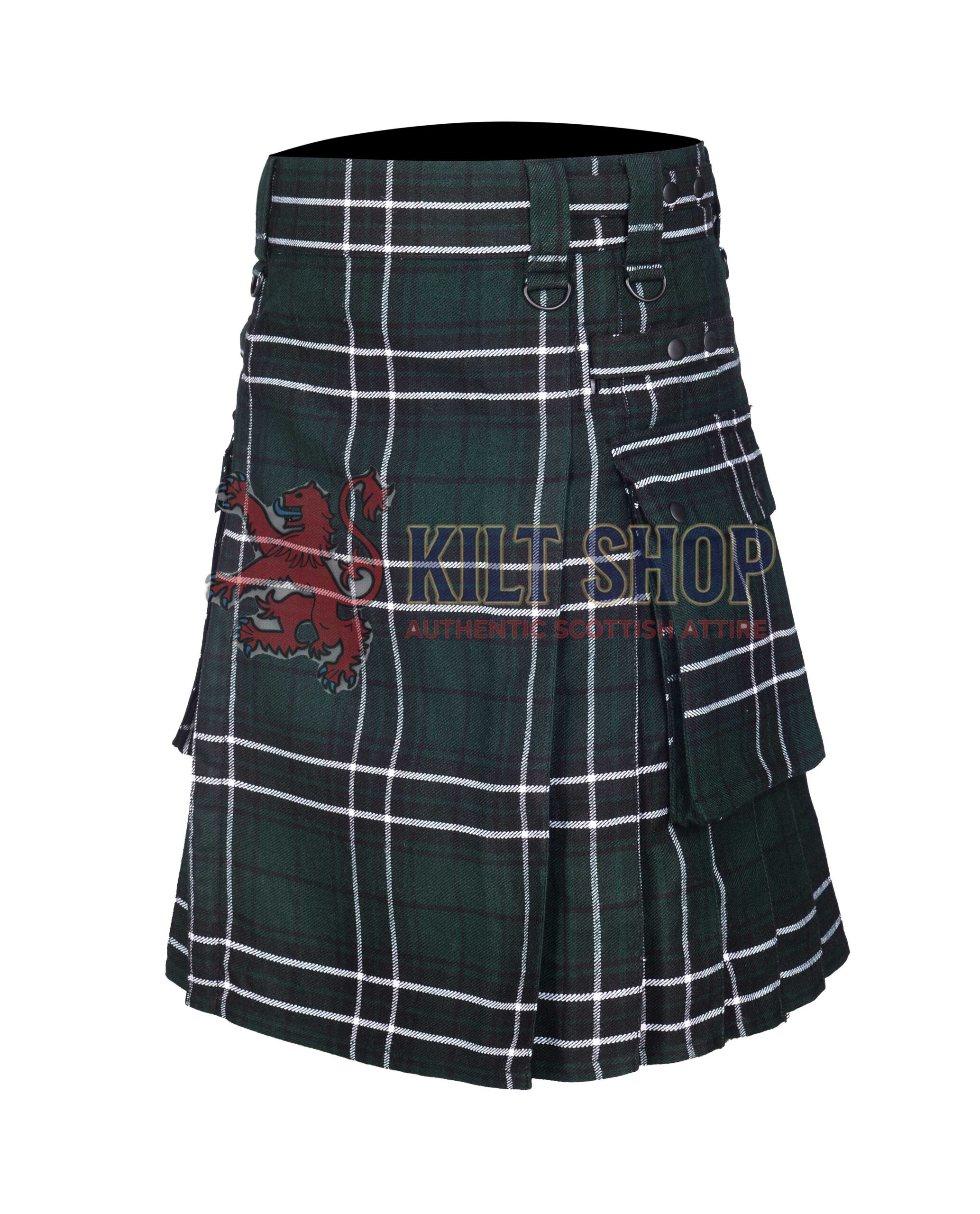 Maclean Hunting Tartan Utility kilt - Image 2