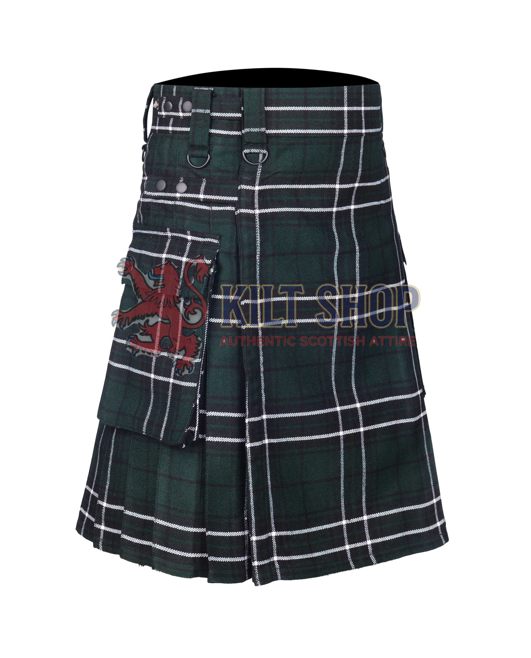 Maclean Hunting Tartan Utility kilt - Image 3