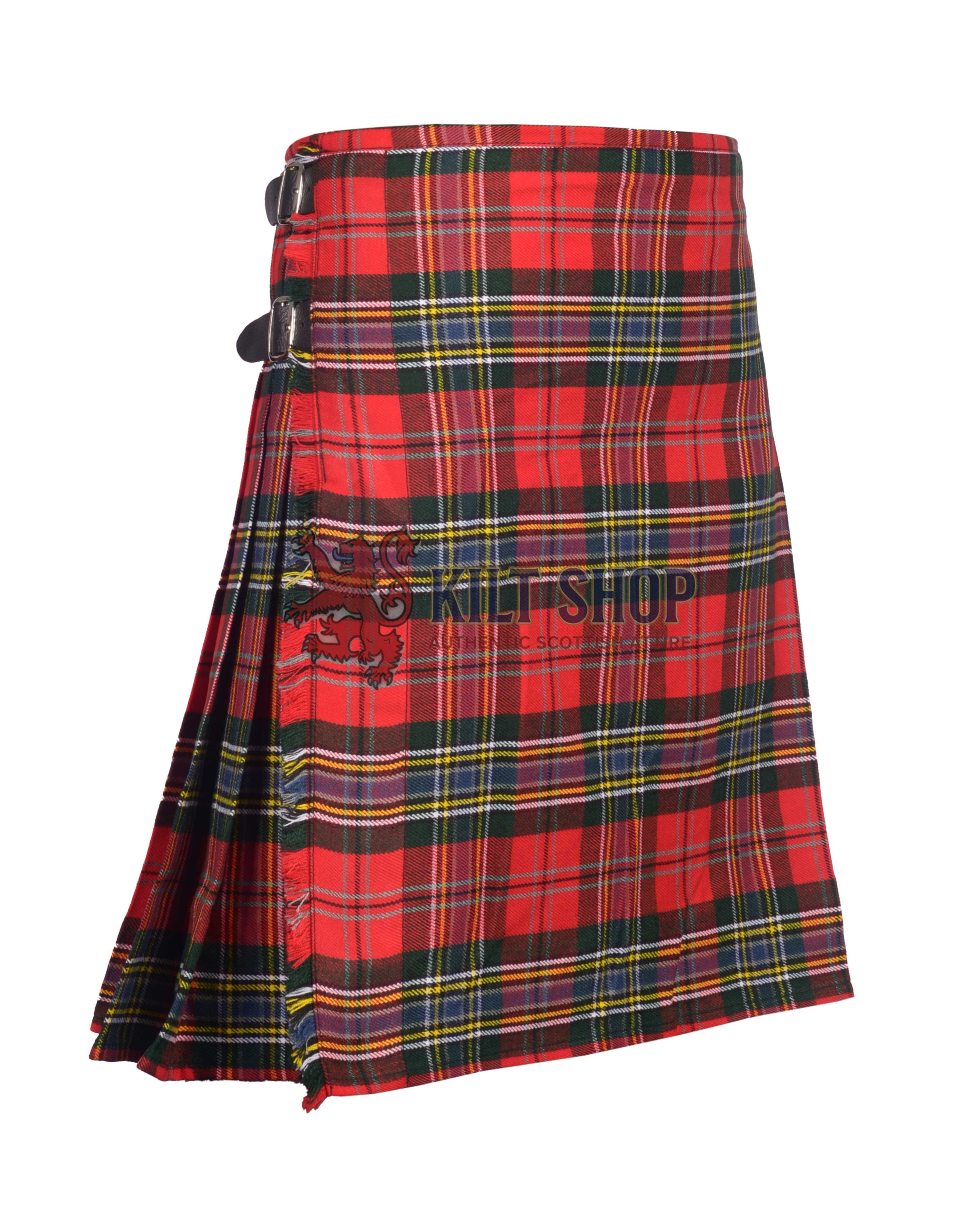 Maclean of Duart Tartan 8 Yard Kilt