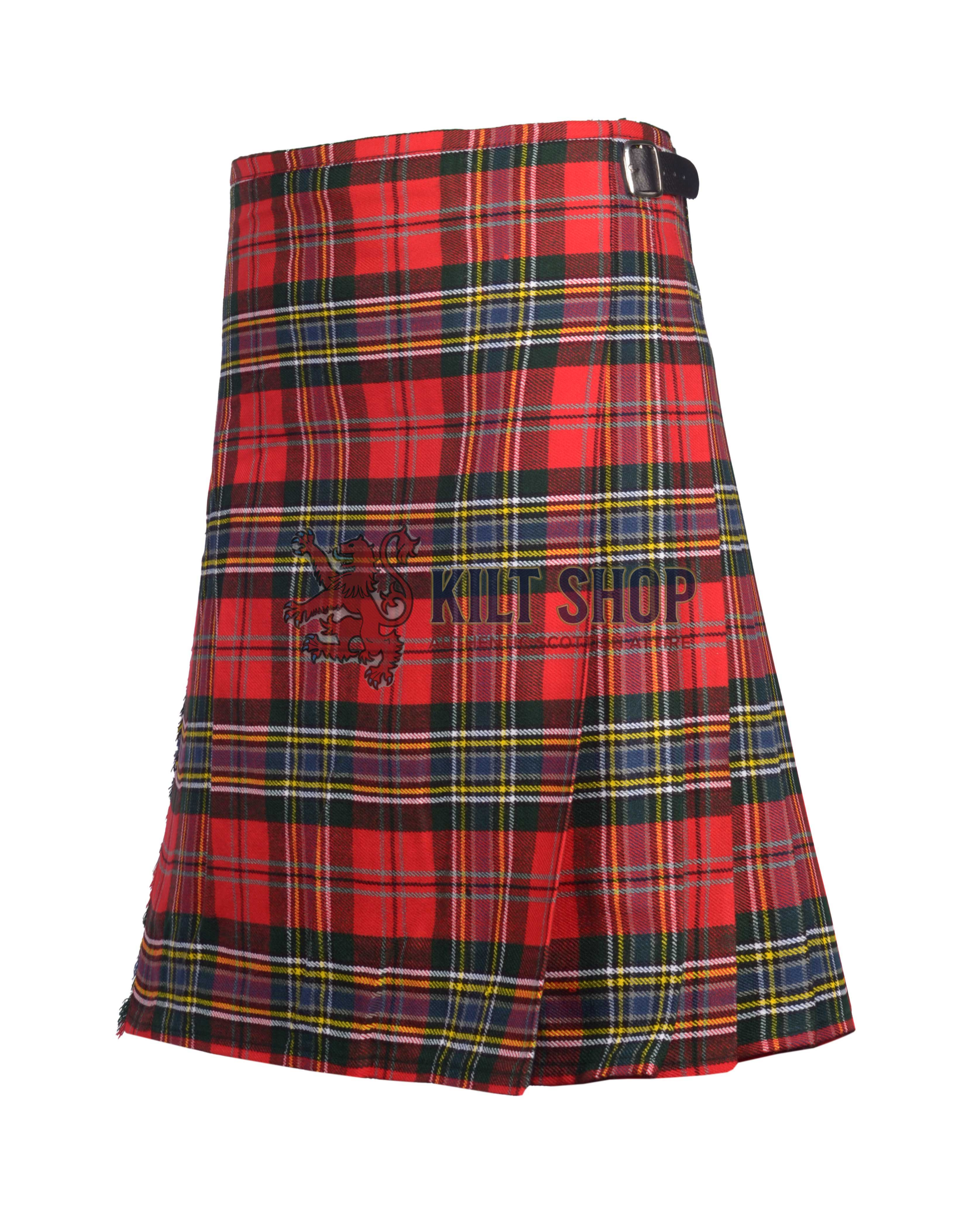 Maclean of Duart Tartan 8 Yard Kilt - Image 2