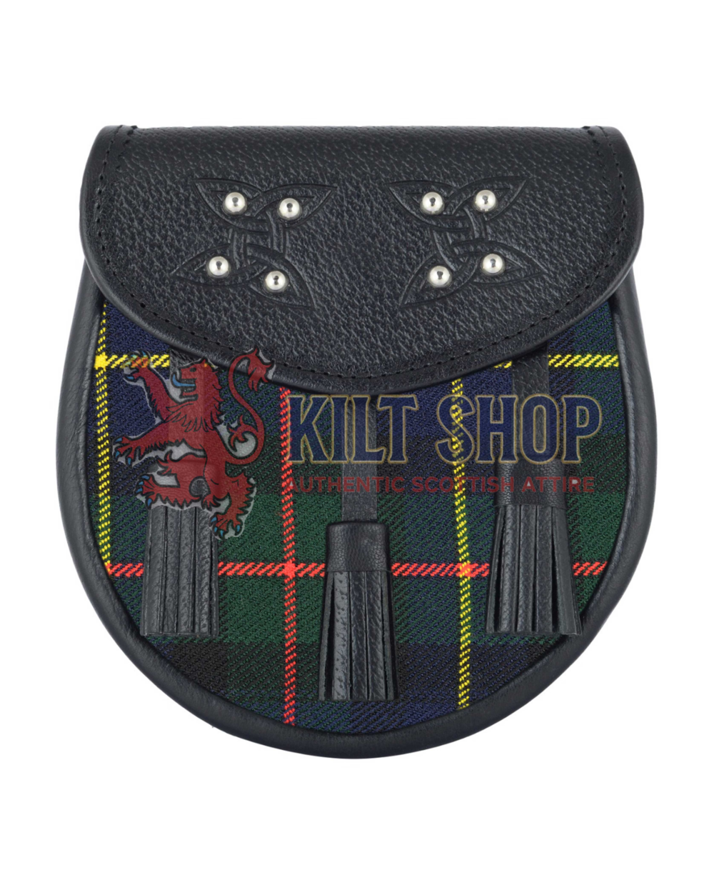 Men's Scottish Macleod of Harris Tartan Sporran