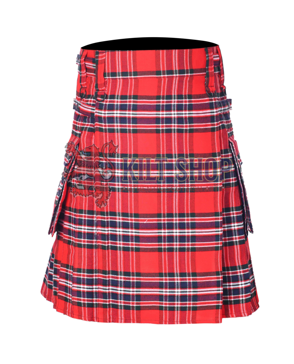 Macrae Red Tartan Utility Kilt
