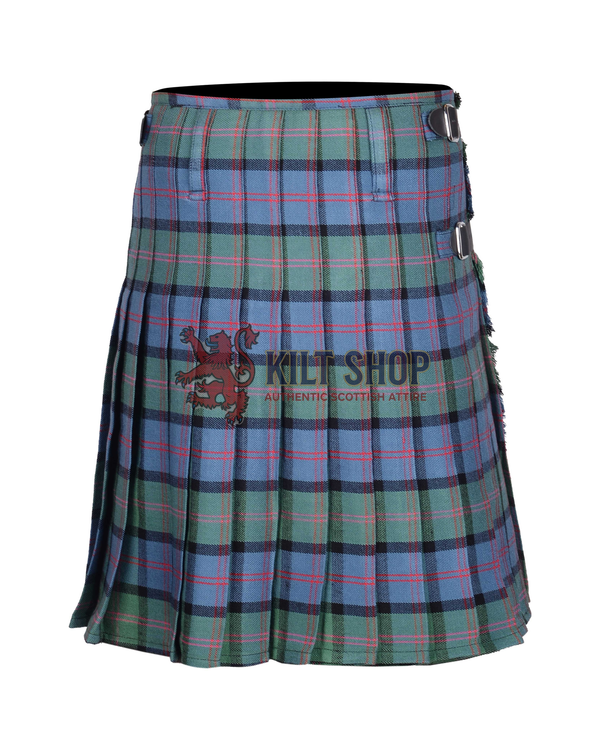 Macthomas Ancient Tartan 8 Yard Kilt