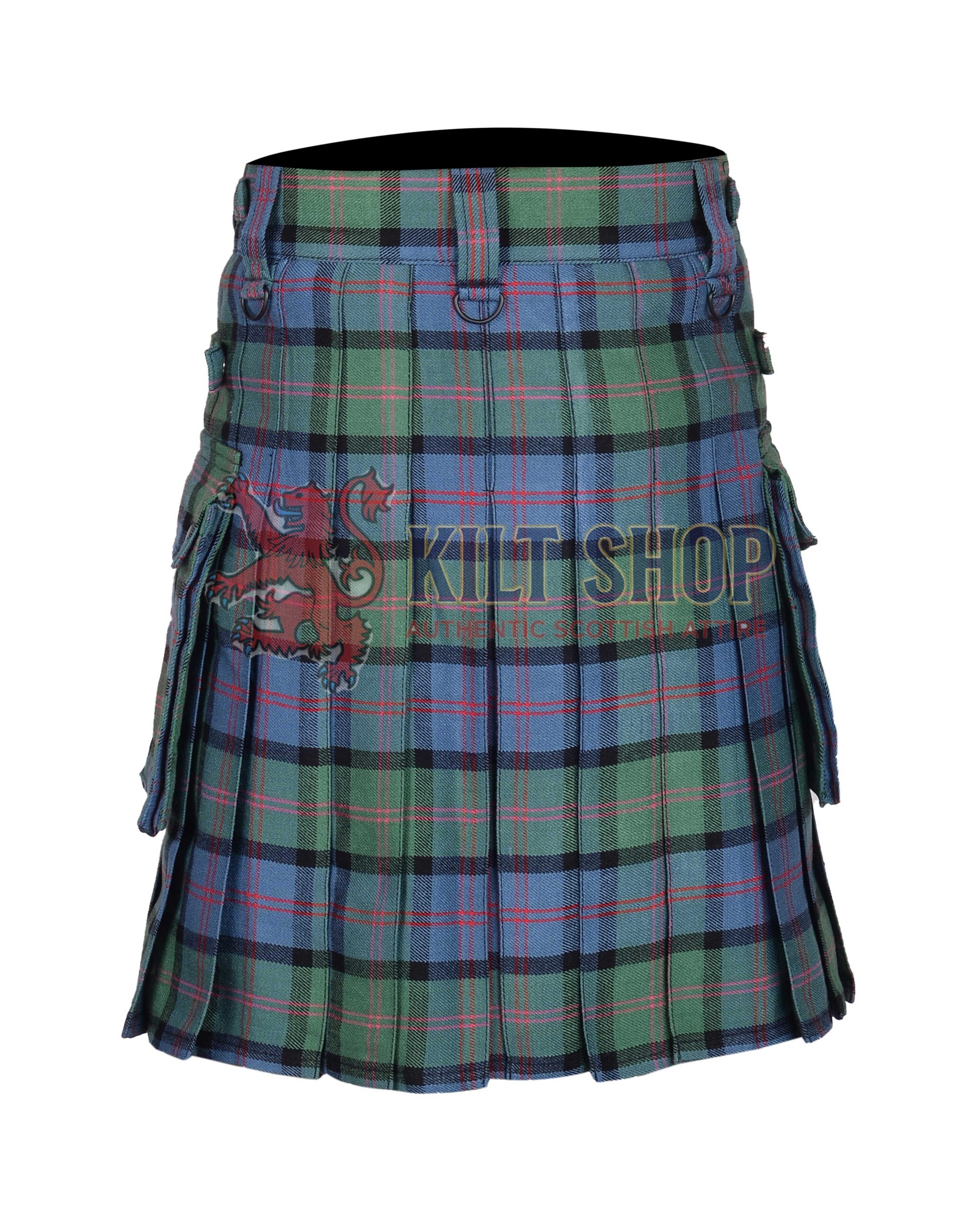 Macthomas Ancient Tartan Utility Kilt - Image 4