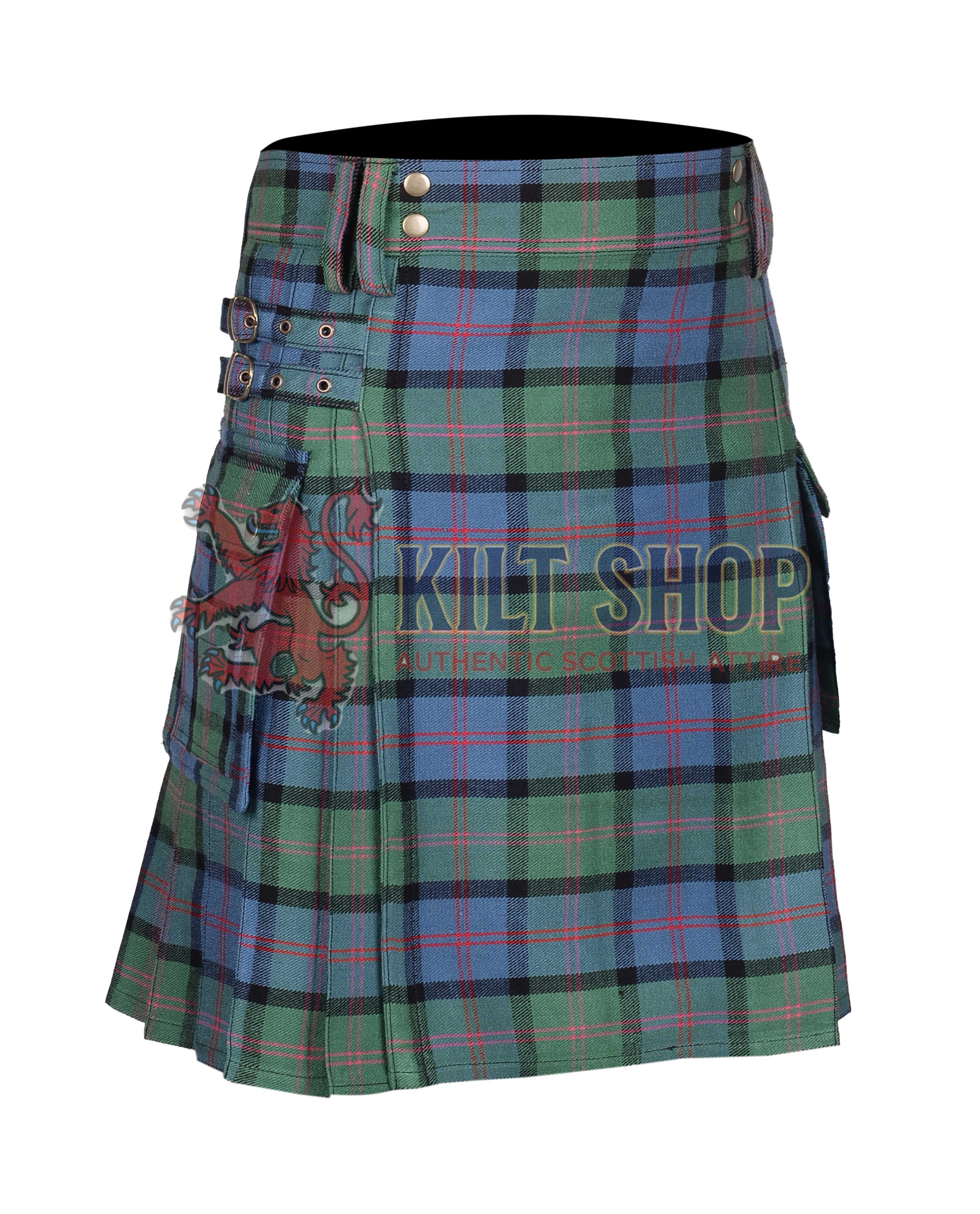Macthomas Ancient Tartan Utility Kilt - Image 3
