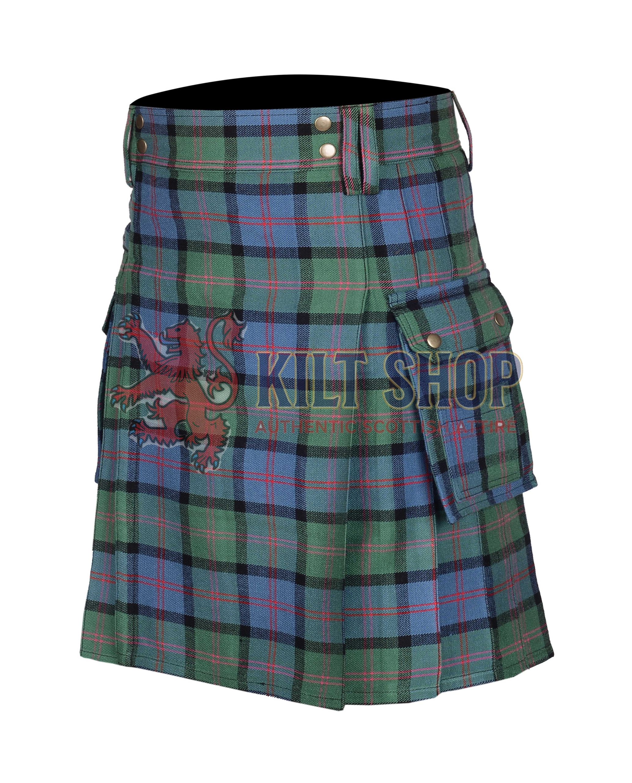 Macthomas Ancient Tartan Utility Kilt - Image 2