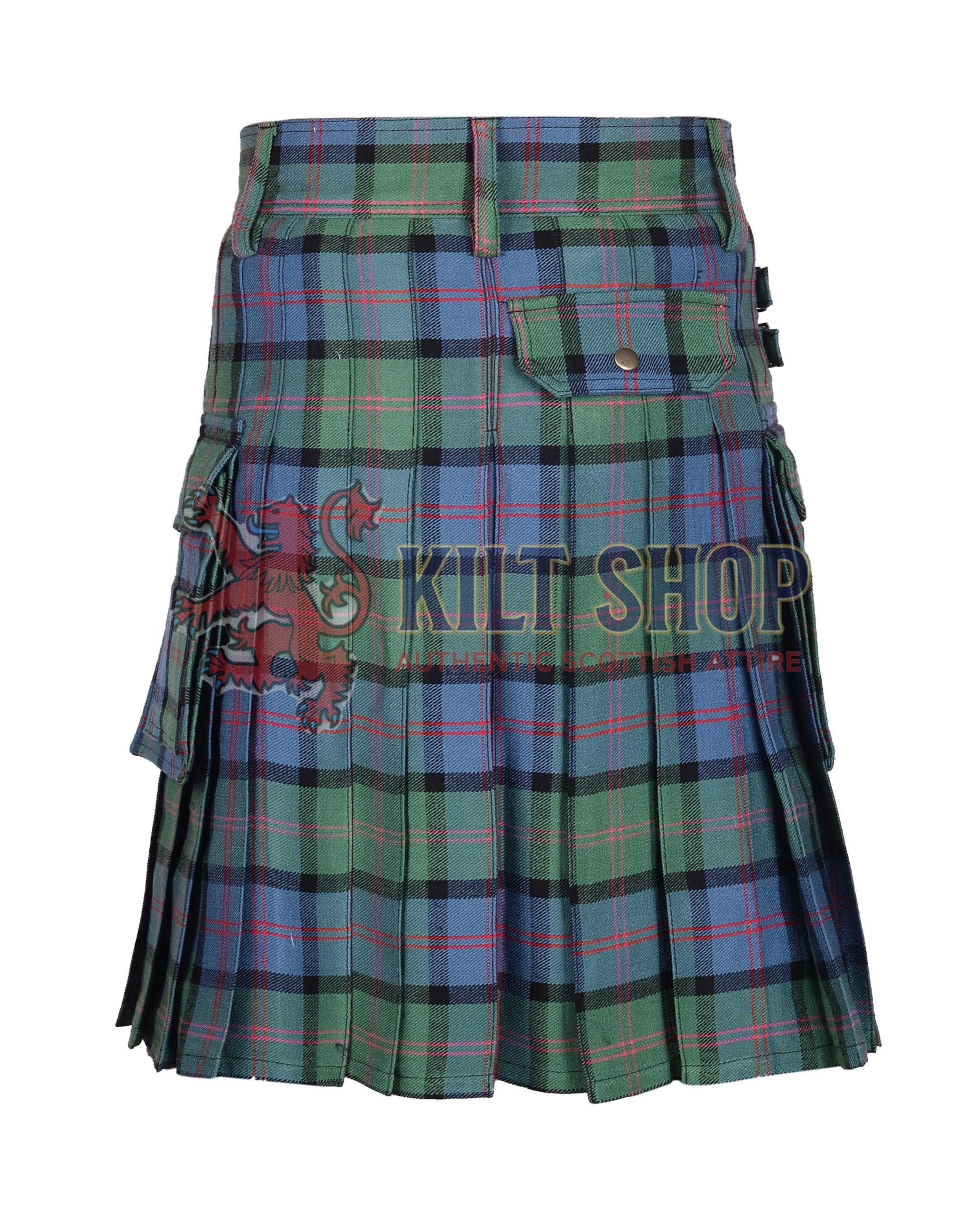 Macthomas Ancient Tartan Utility Kilt - Image 4