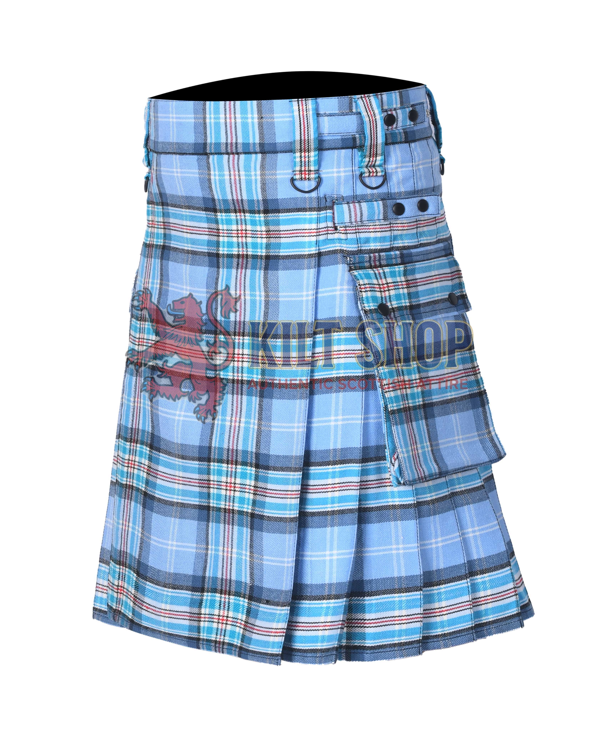 Princess Diana Tartan Utility Kilt - Image 2