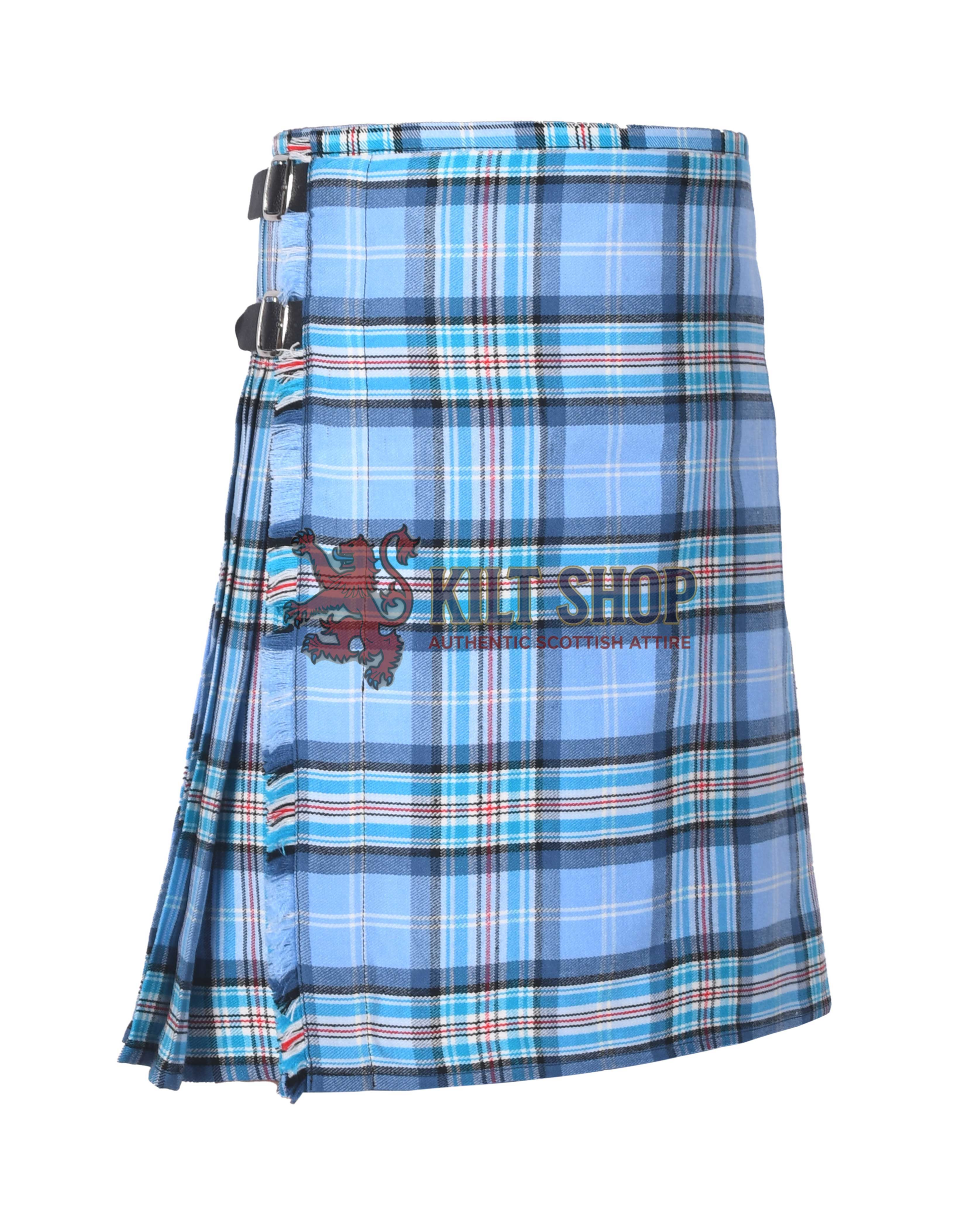 Princess Diana Tartan 8 Yard Kilt - Image 2
