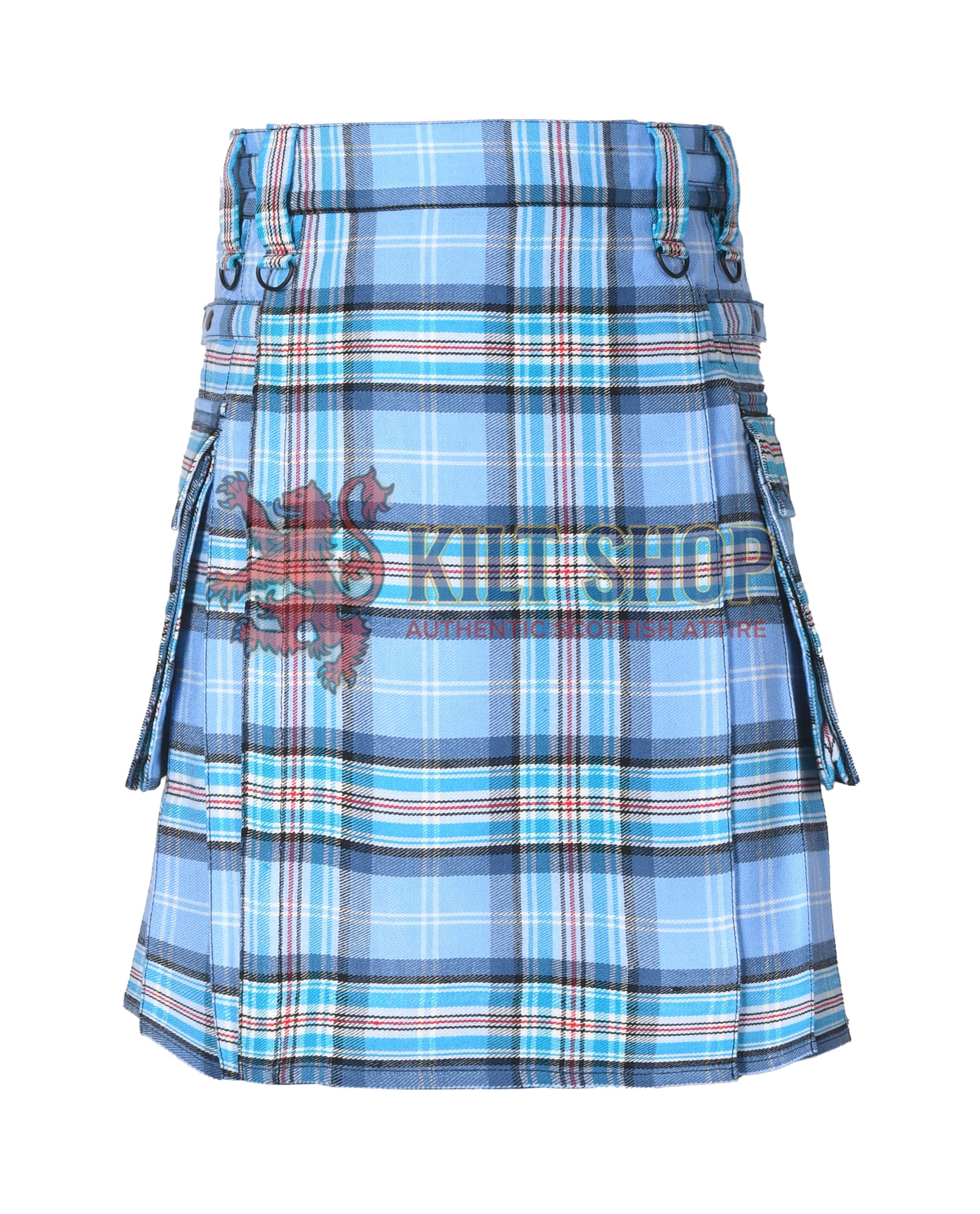 Princess Diana Tartan Utility Kilt