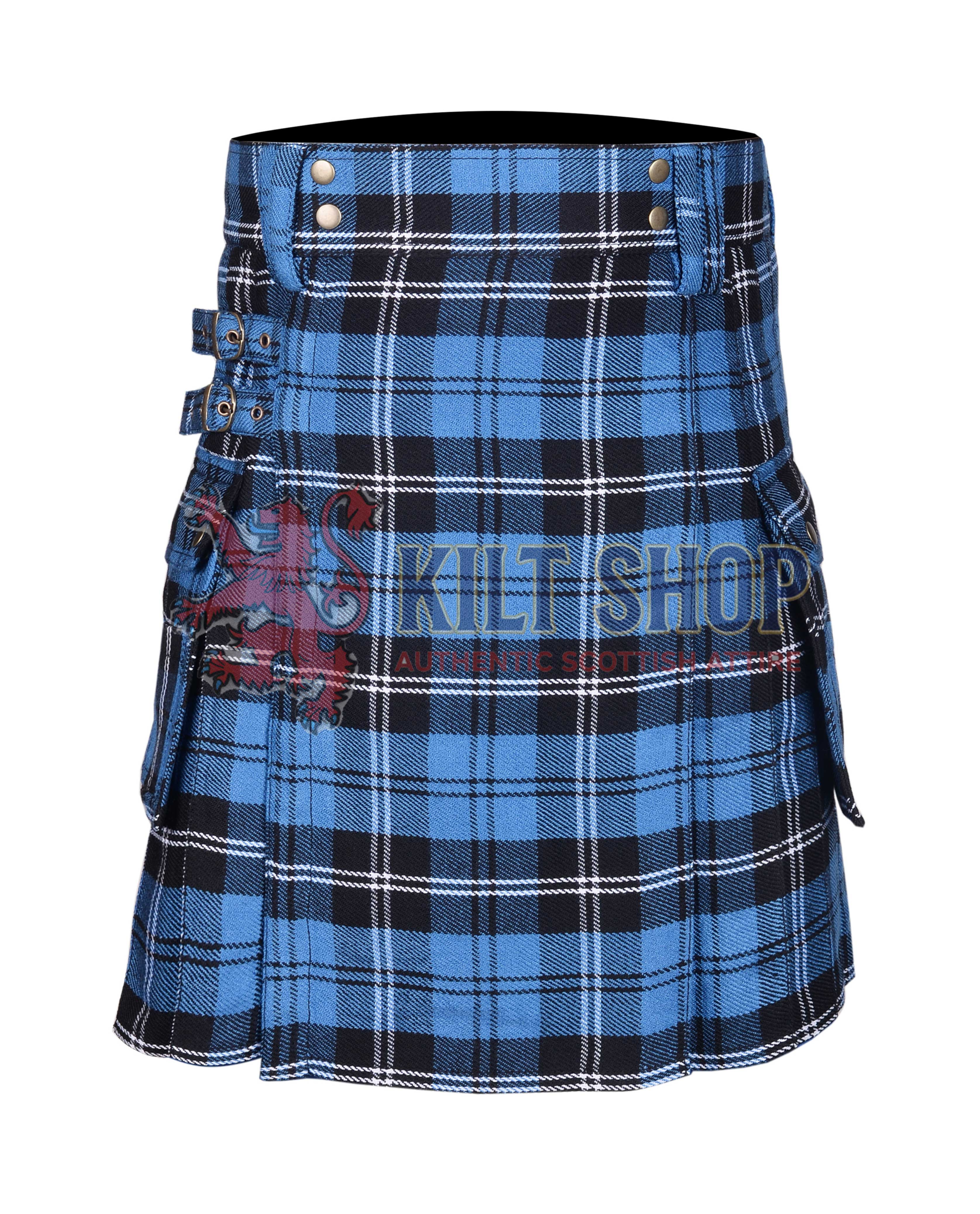 Ramsay Blue Hunting Tartan Utility Kilt