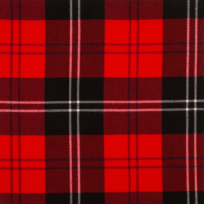 Ramsay Red Modern Tartan Fabric