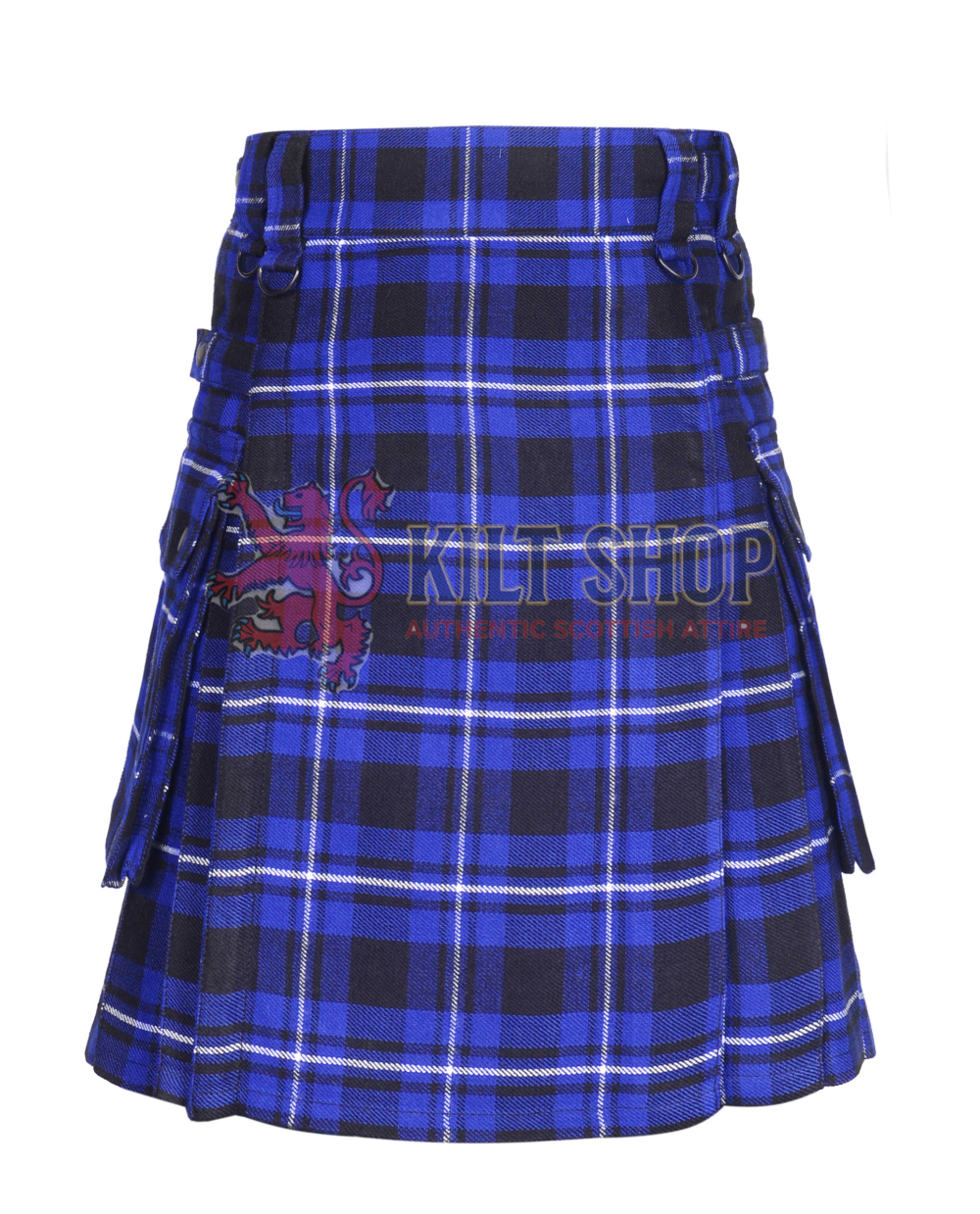 Ramsey Blue Tartan Utility Kilt