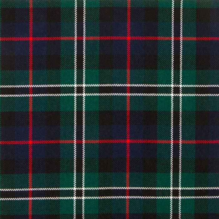 Rose Hunting Modern Tartan Fabric