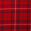 Rose Red Modern Tartan Fabric