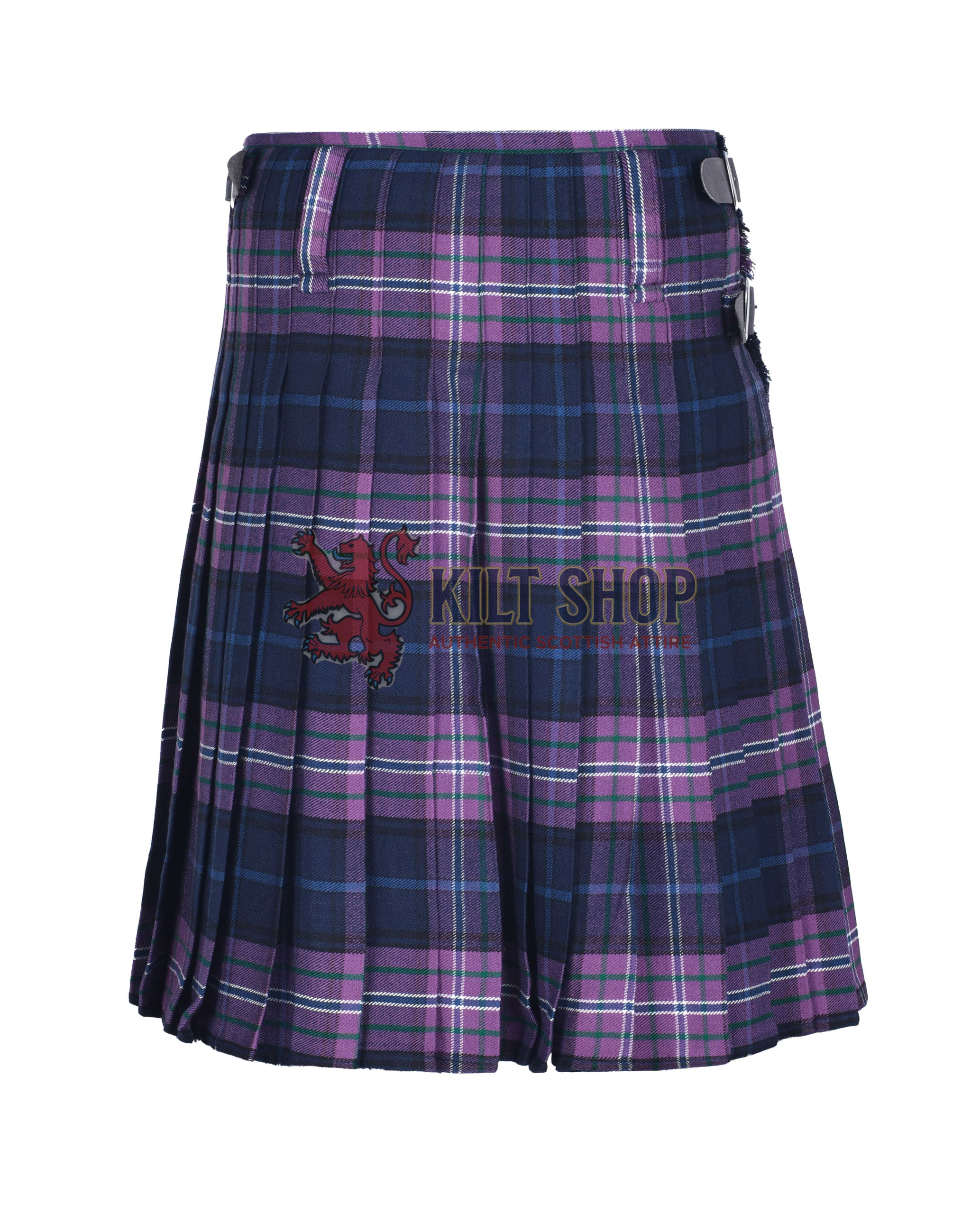 Scotland Forever Modern Tartan 8 Yard Kilt