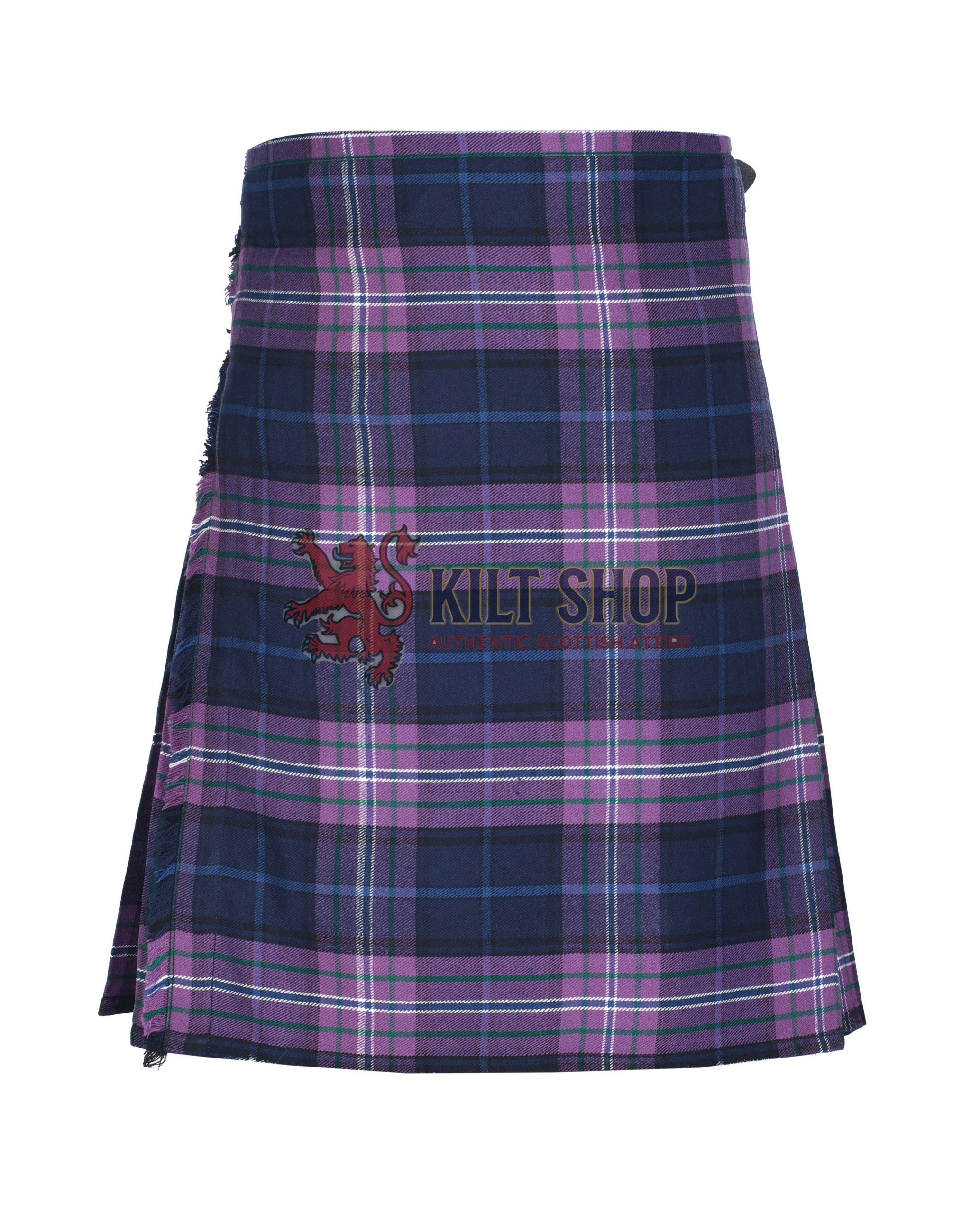 Scotland Forever Modern Tartan 8 Yard Kilt