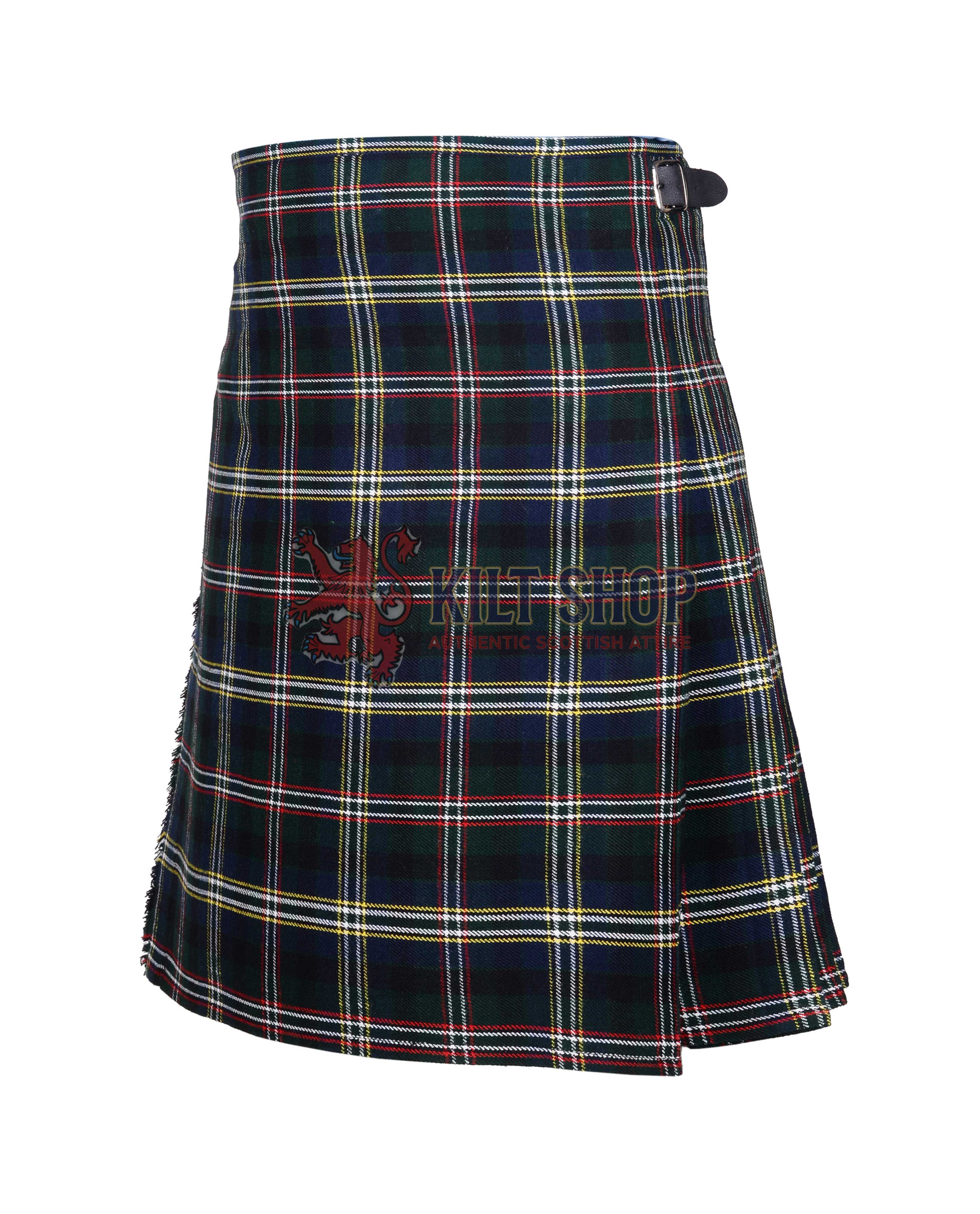 Scott Green Tartan 8 Yard Kilt - Image 2