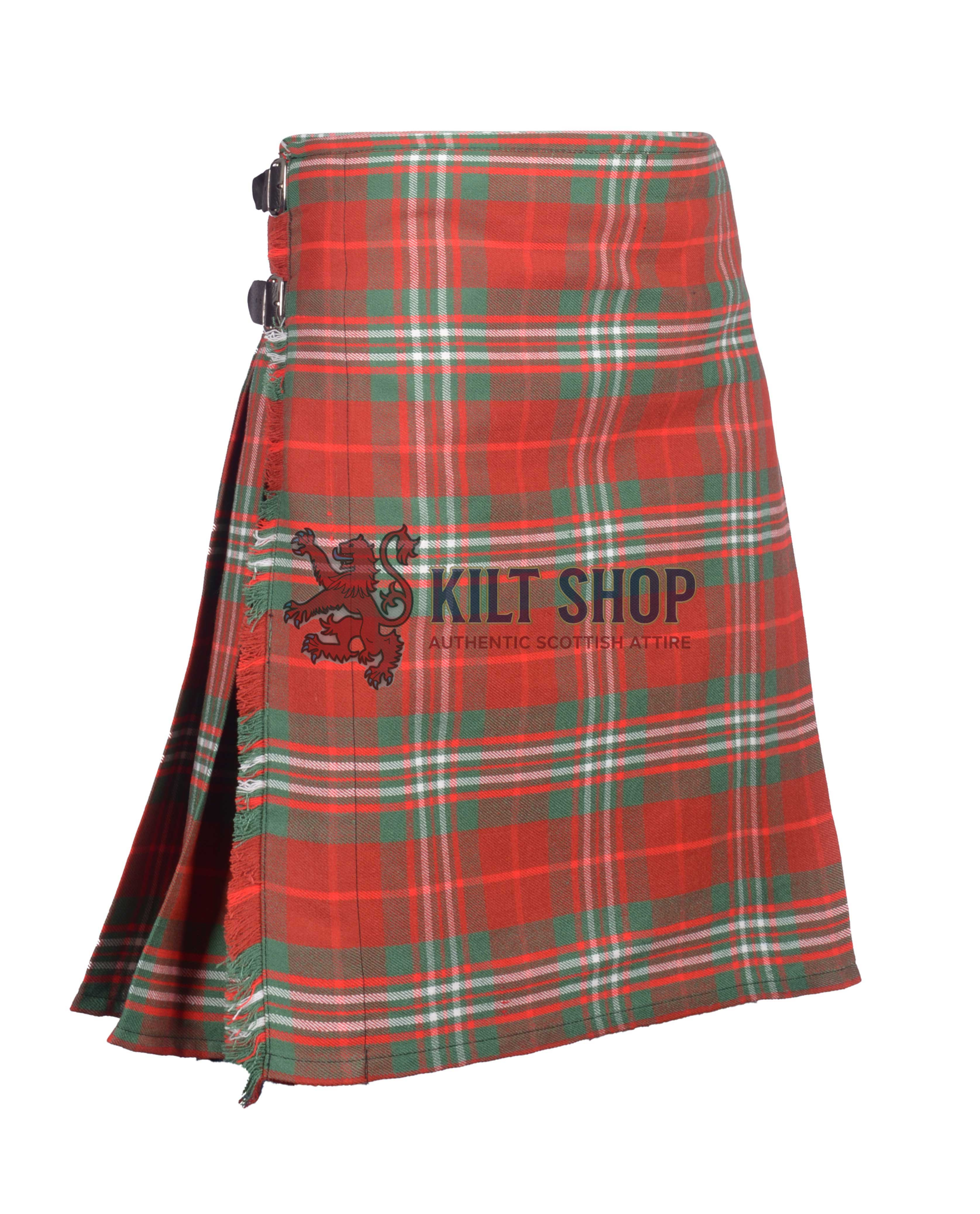 Scott Hunting Ancient Tartan 8 Yard Kilt - Image 2