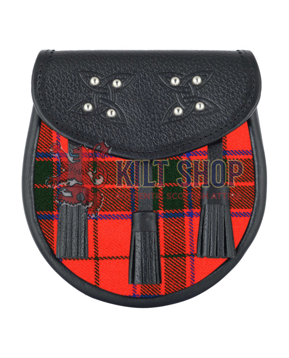 Men's Scottish Rose Tartan Sporran