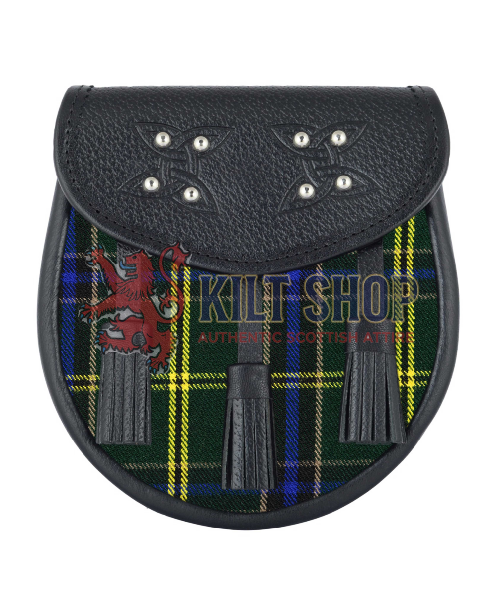 Men's Scottish US Army Tartan Sporran