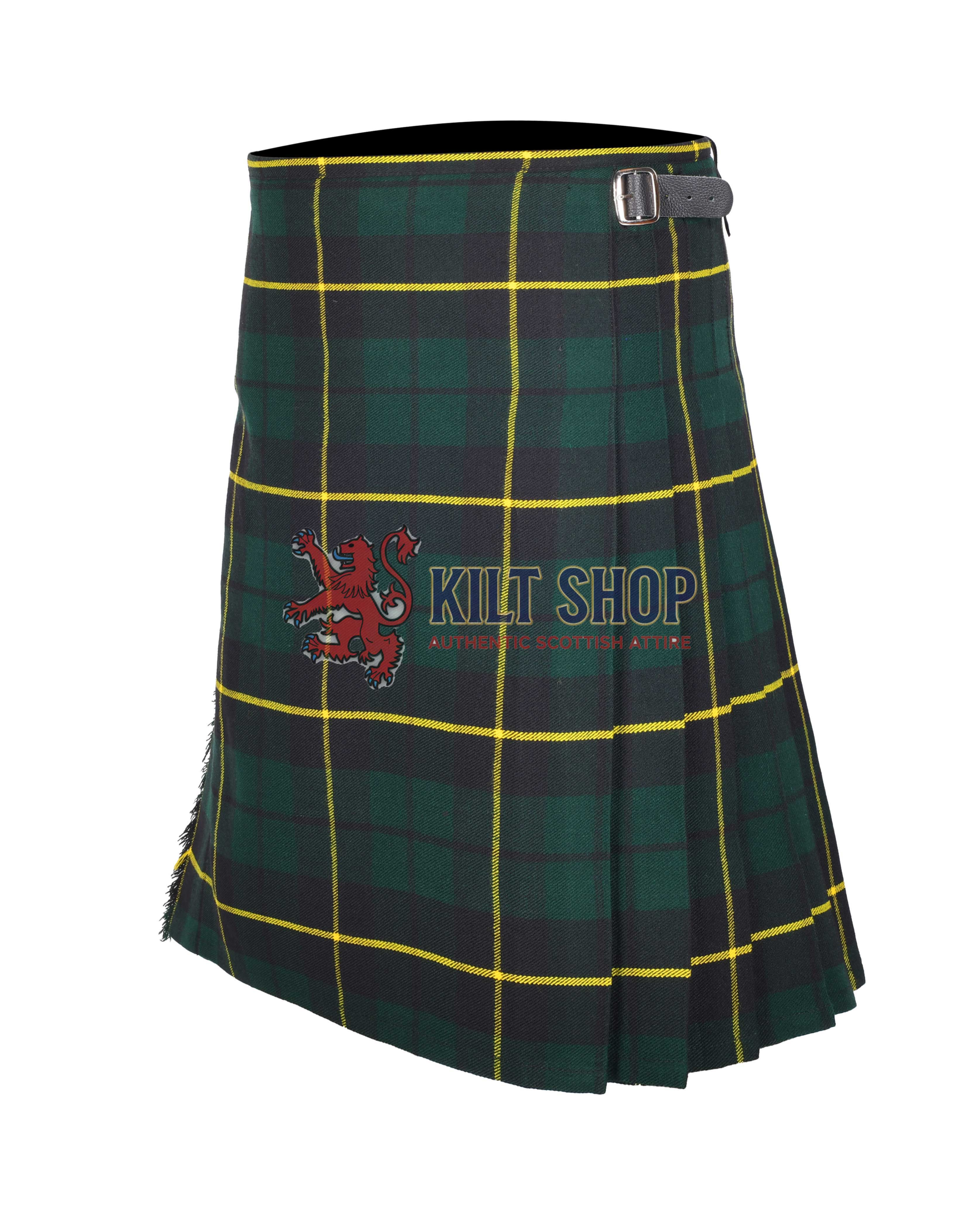 Wallace Hunting Tartan 8 Yard Kilt - Image 2