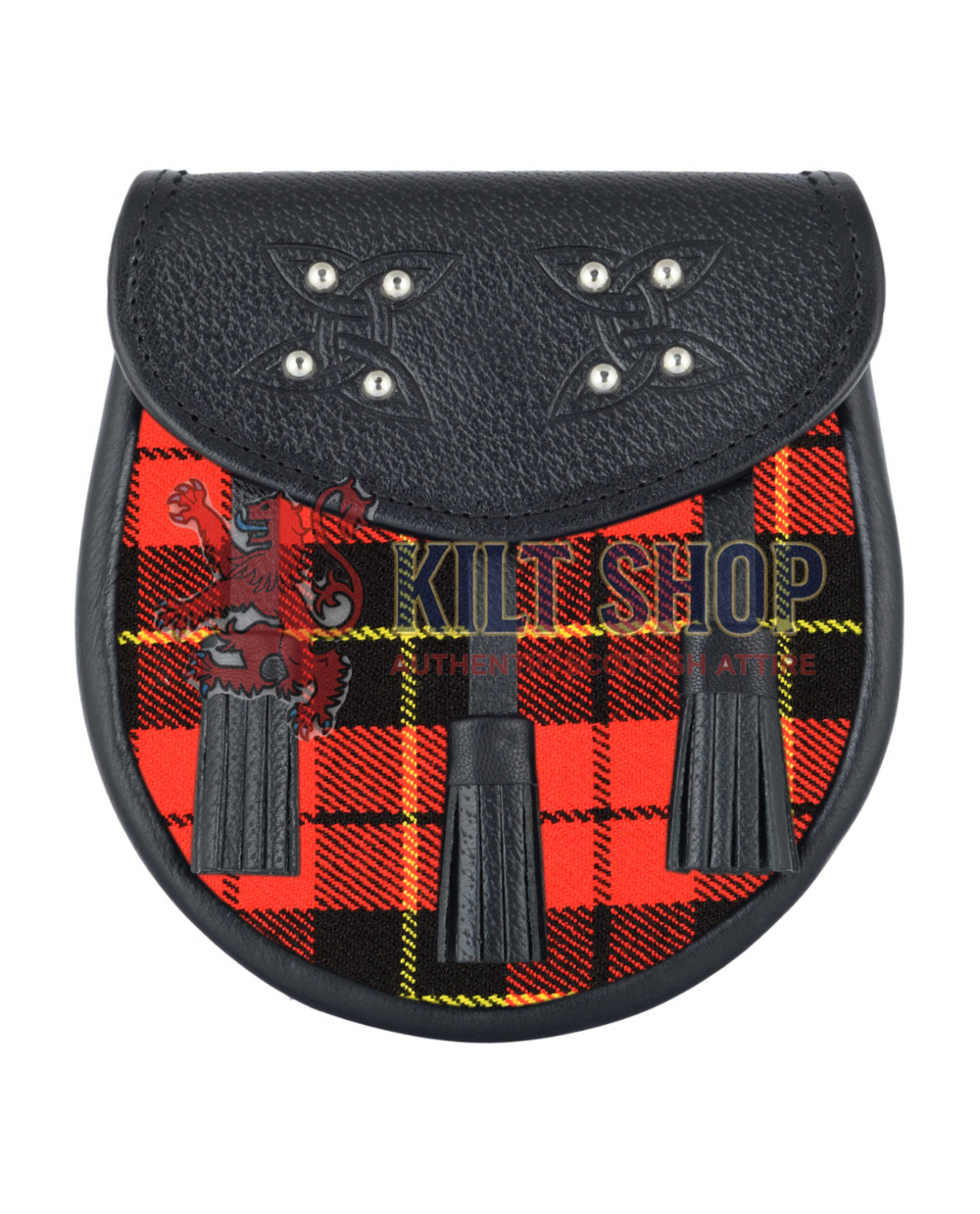 Men's Scottish Wallace Tartan Sporran