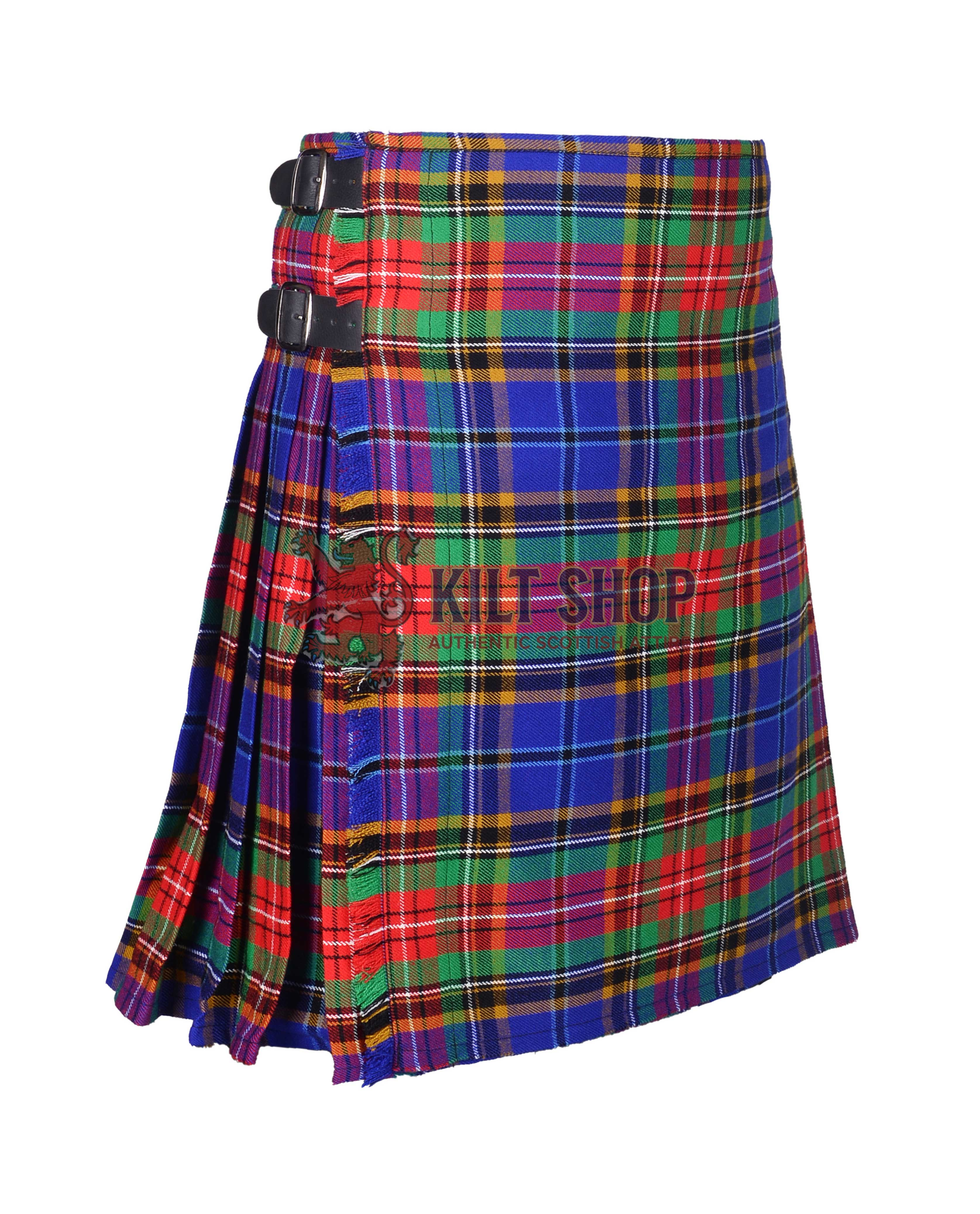 Beattie Clan Tartan 8 Yard Kilt - Image 2