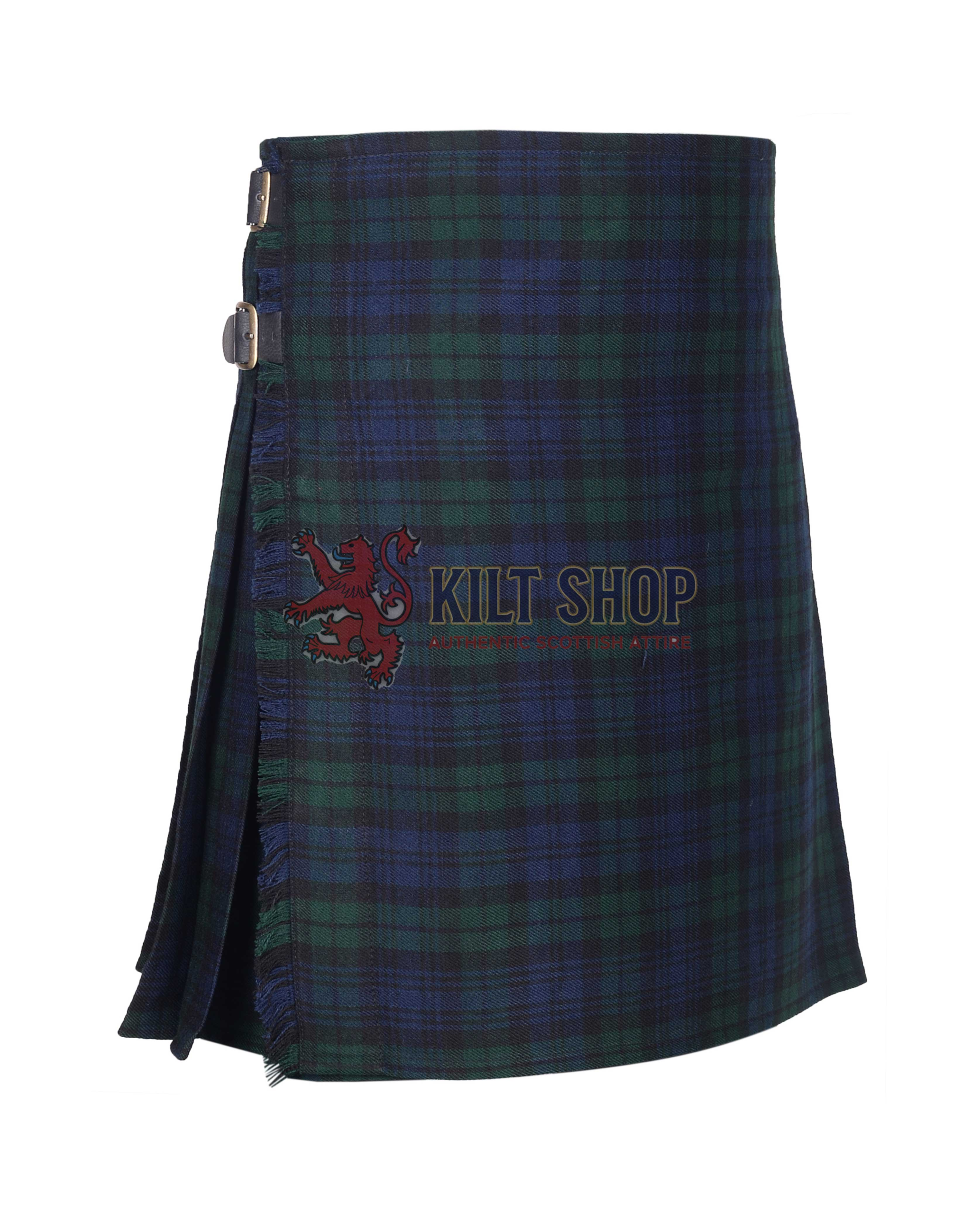 Black Watch Tartan 8 Yard Kilt - Image 2